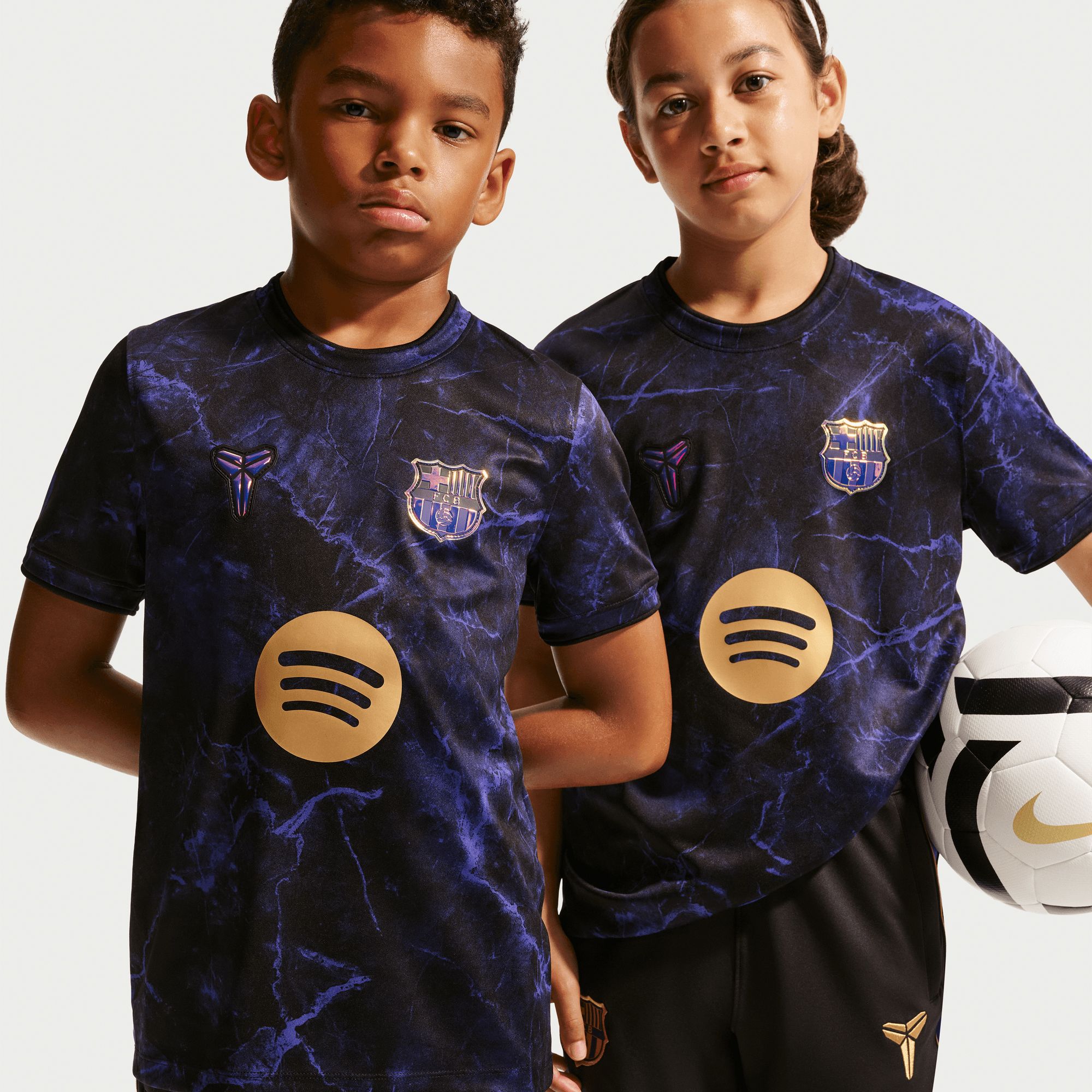 Nike Youth FC Barcelona x Kobe 2026 Away Prematch Jersey