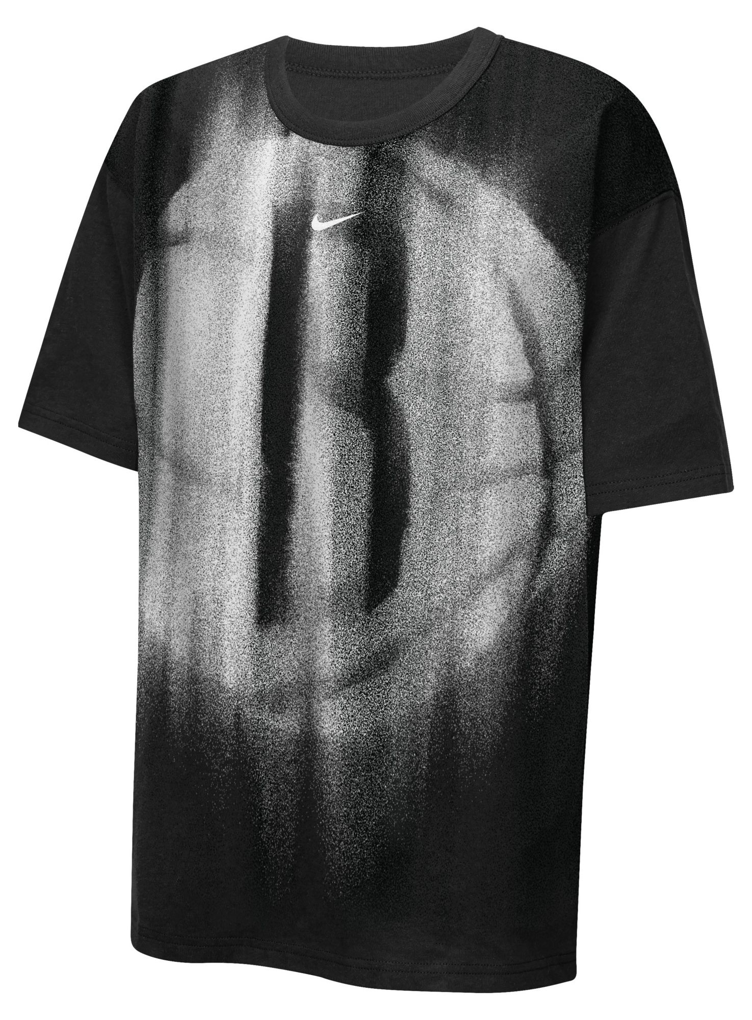 Nike Youth Brooklyn Nets Worn With Obsession Standard Issue Icon T-Shirt, Medium, Black