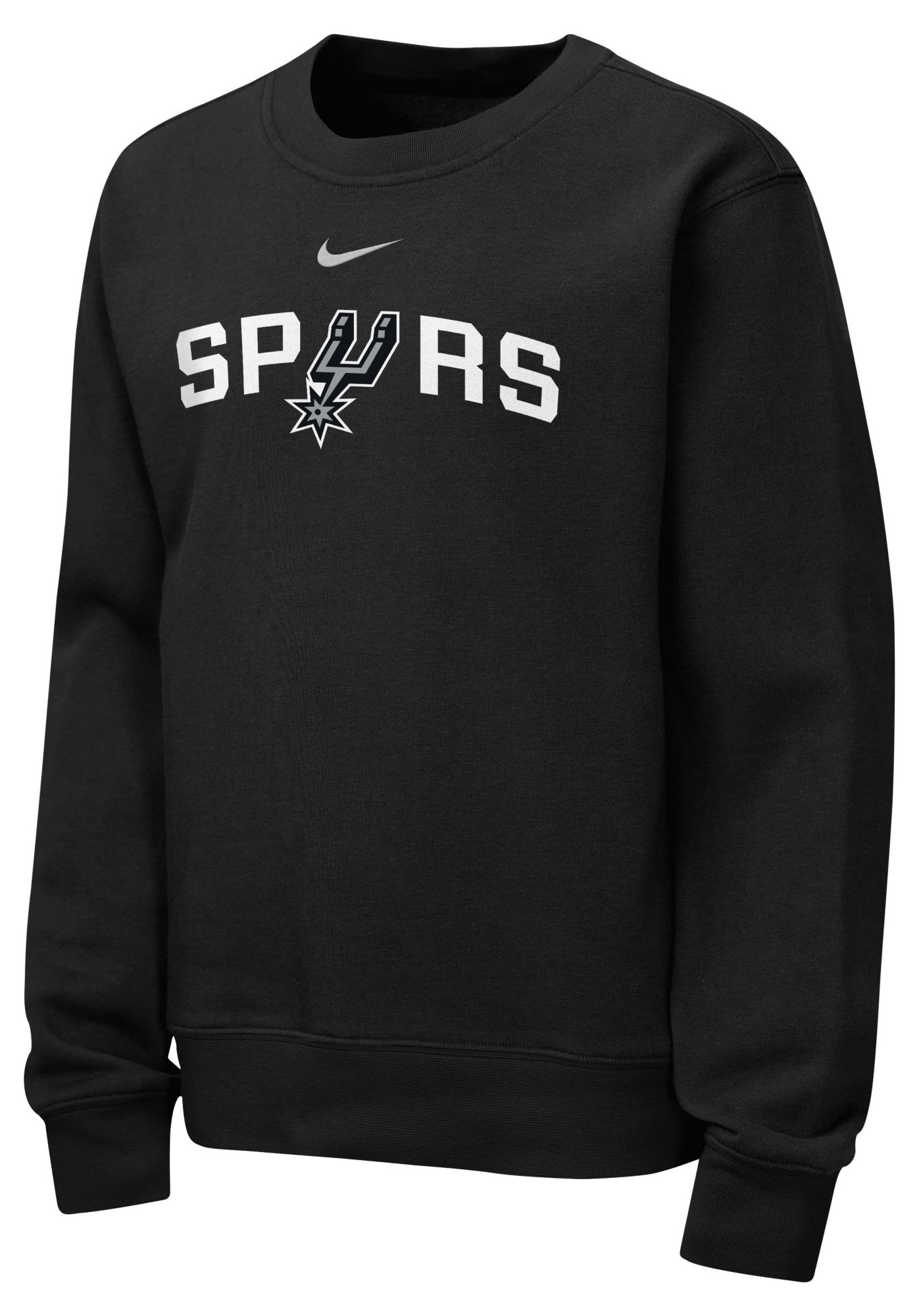 Nike Youth San Antonio Spurs Word Club Crewneck Sweatshirt