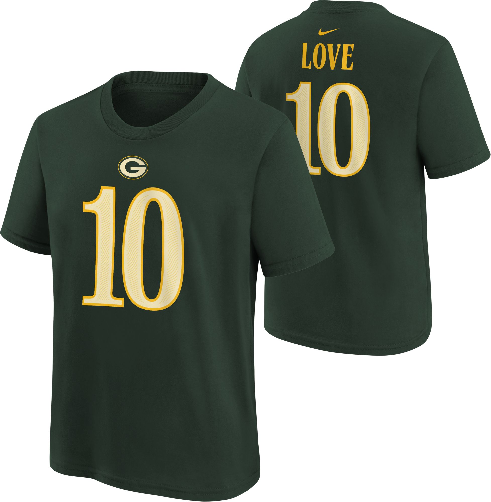 Nike Youth Green Bay Packers Jordan Love NFL Rivalries T-Shirt