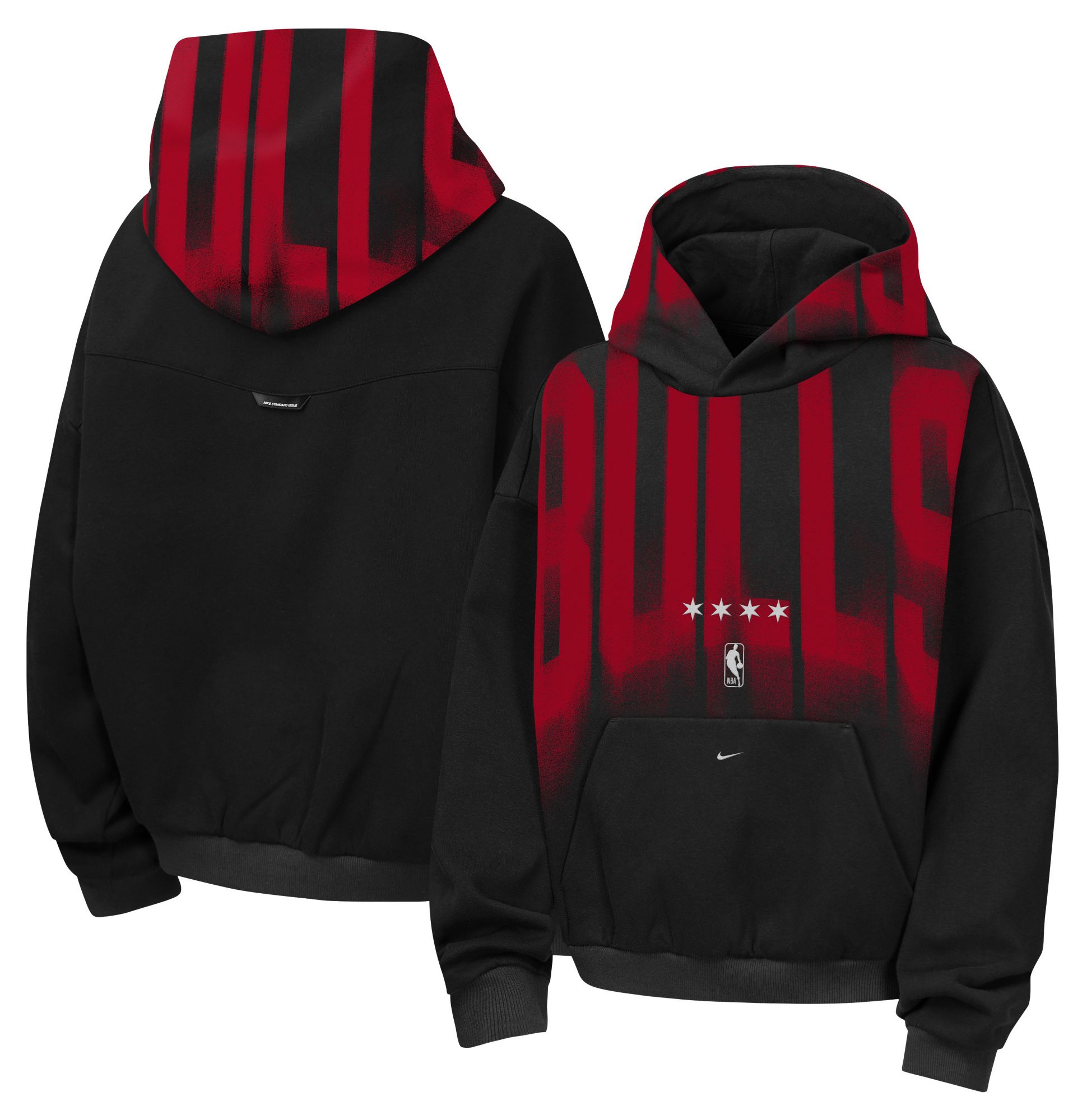 Nike Youth Chicago Bulls Worn With Obsession Standard Issue Wordmark Hoodie