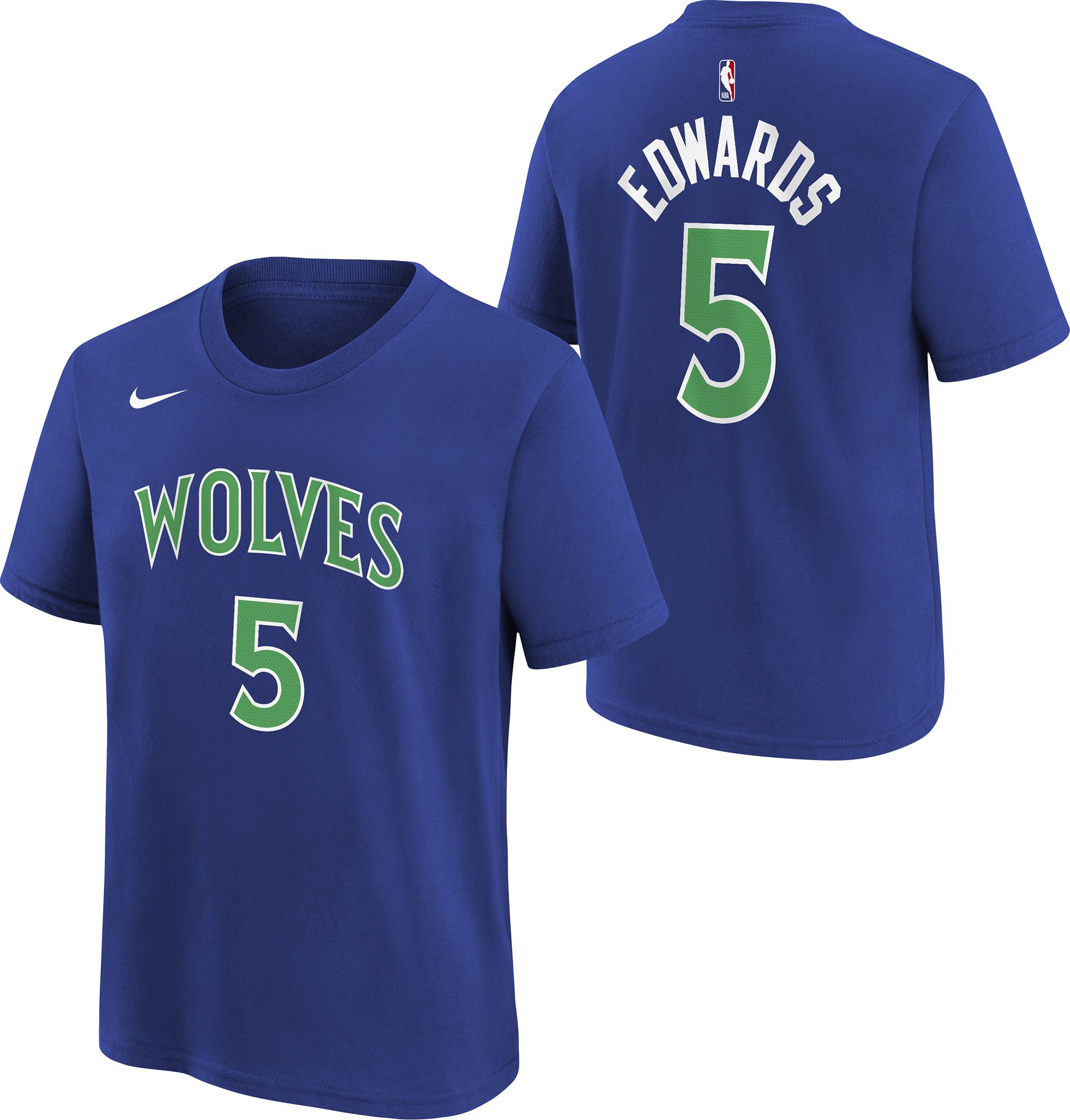 Nike Youth Minnesota Timberwolves Blue Shirt