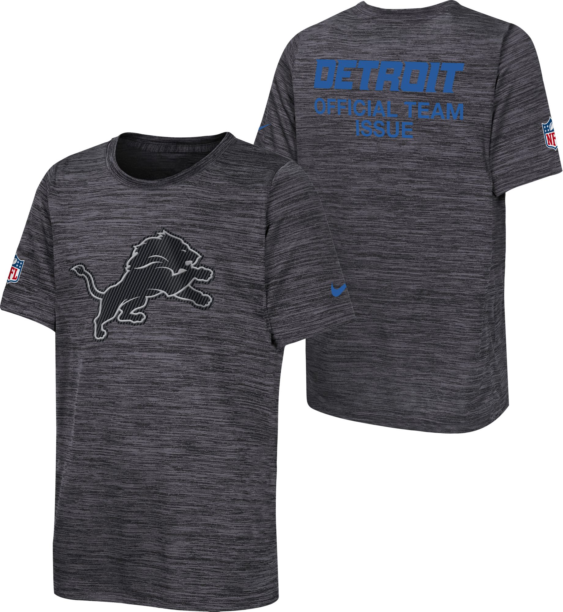 Nike Youth Detroit Lions NFL Rivalries Velocity T-Shirt
