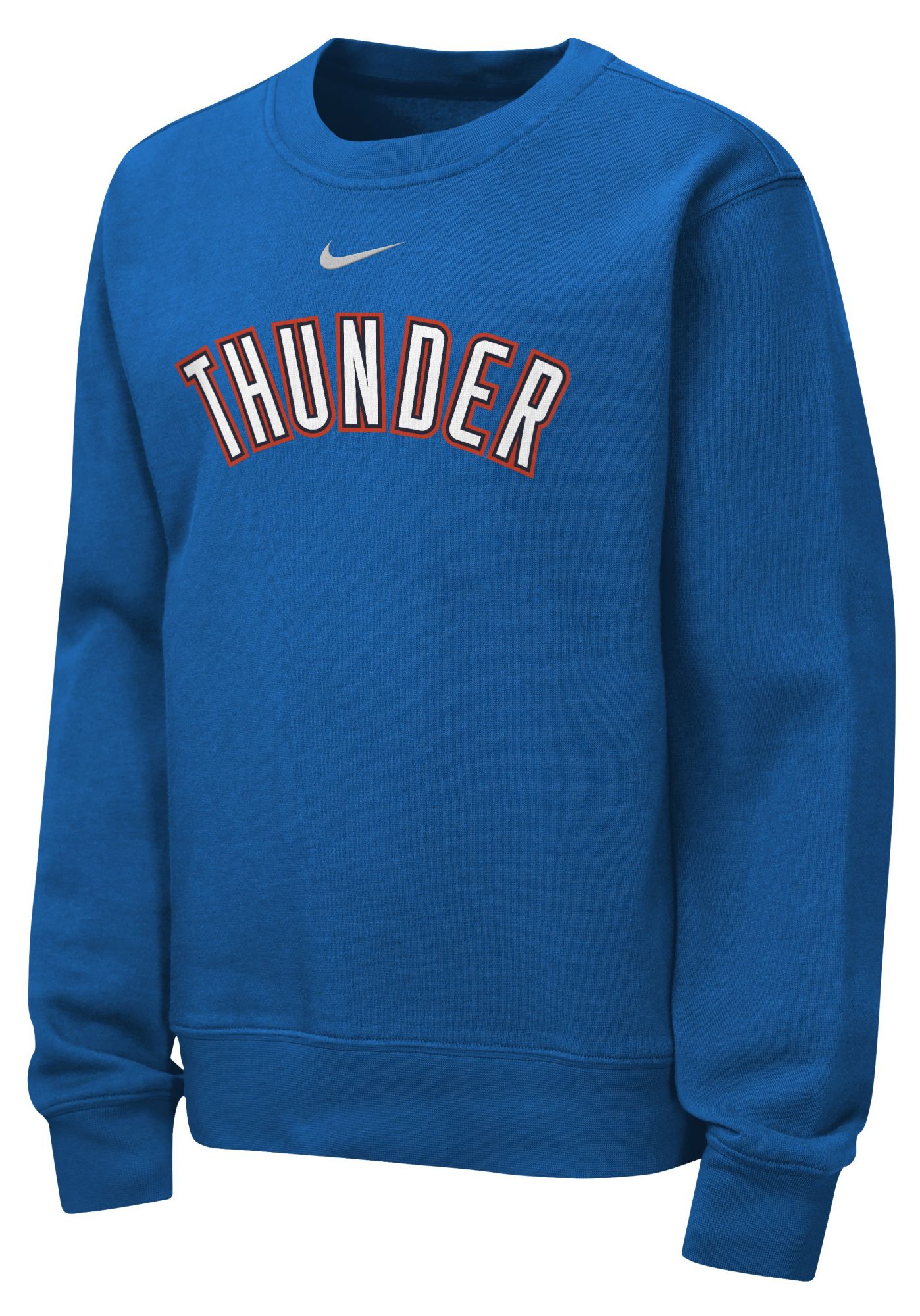 Nike Youth Oklahoma City Thunder Word Club Crewneck Sweatshirt