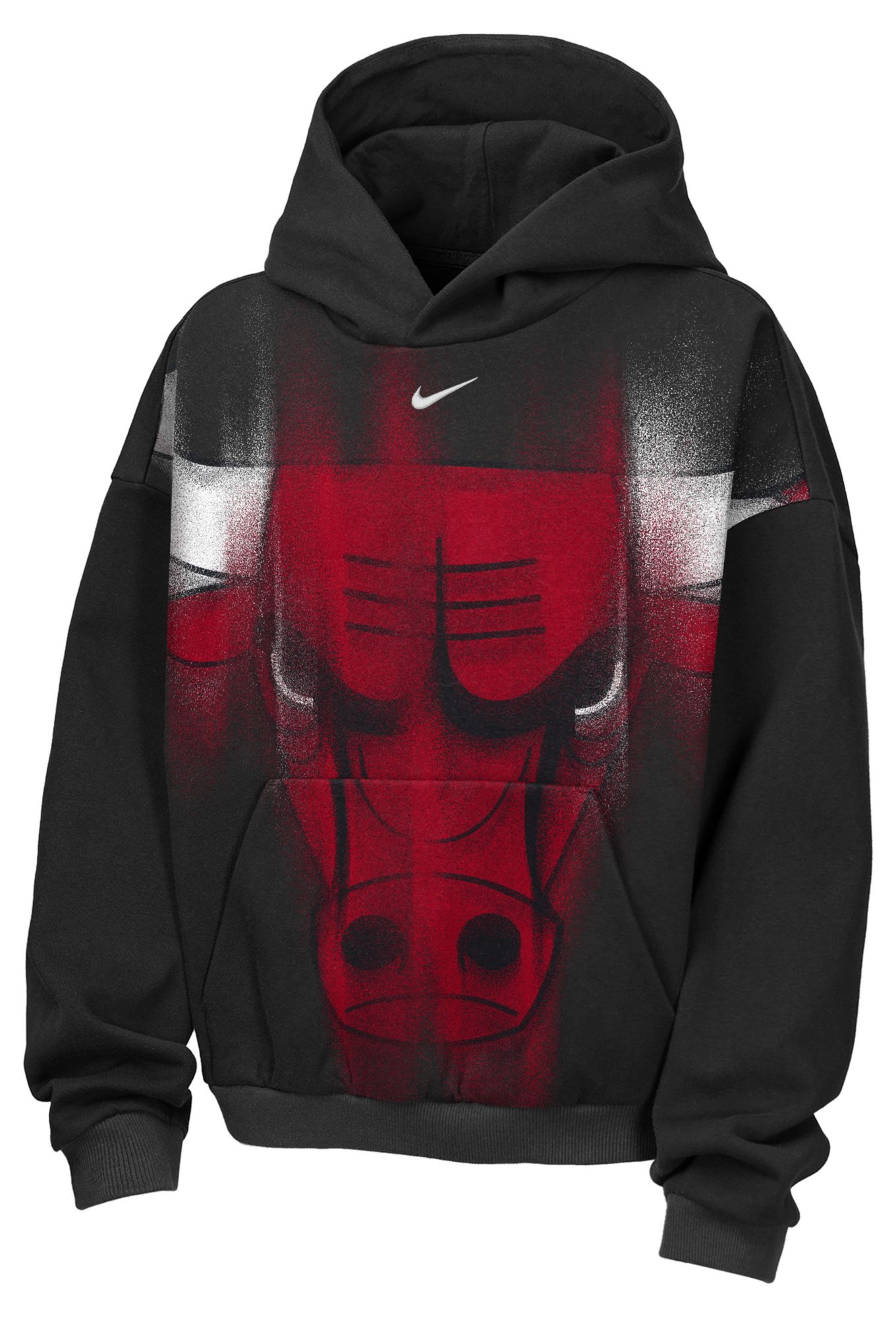 Nike Youth Chicago Bulls Worn With Obsession Therma Fleece Icon Hoodie