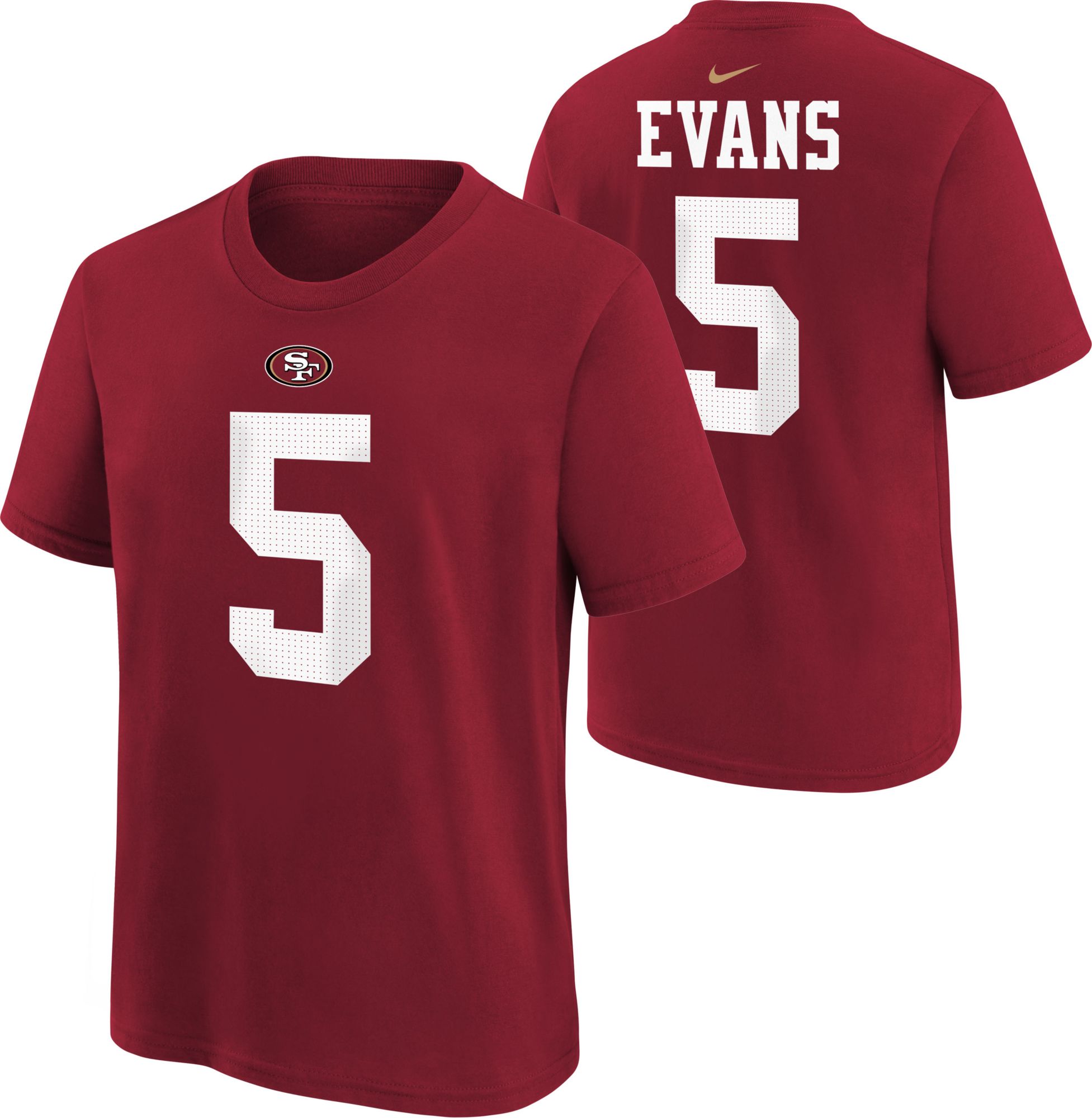 Nike Youth San Francisco 49ers Red Mike Evans #5 T-Shirt