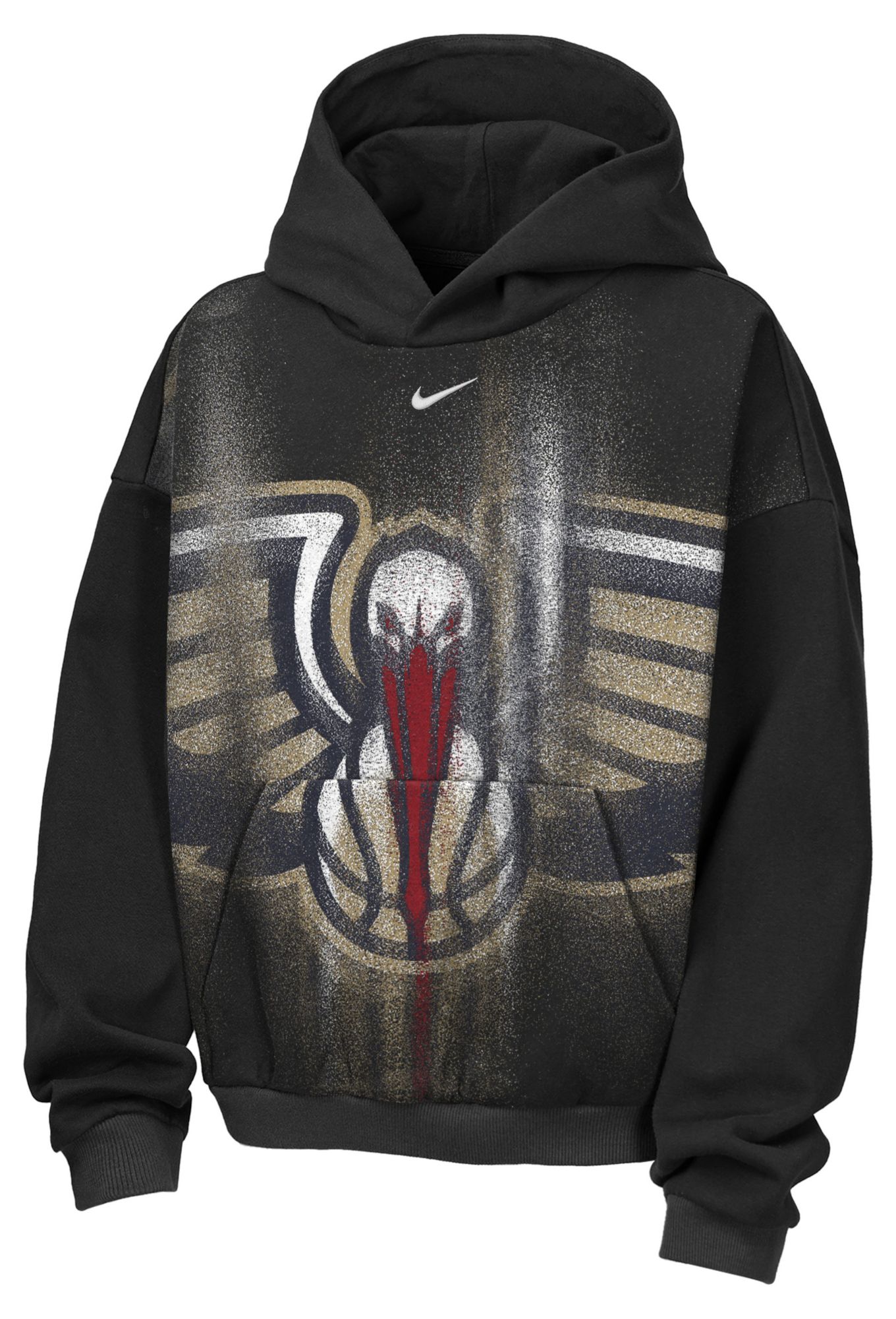 Nike Youth New Orleans Pelicans Worn With Obsession Standard Issue Therma Fleece Icon Hoodie