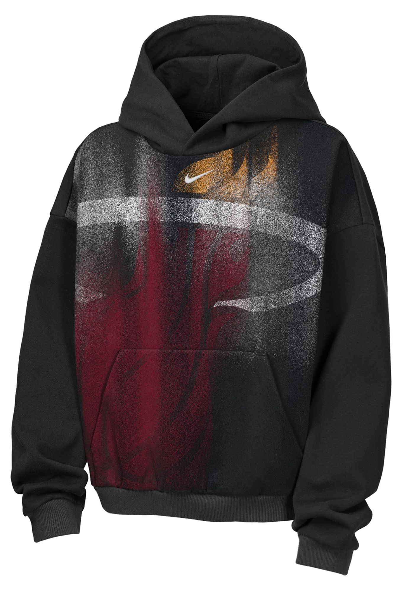 Nike Youth Miami Heat Worn With Obsession Therma Fleece Icon Hoodie