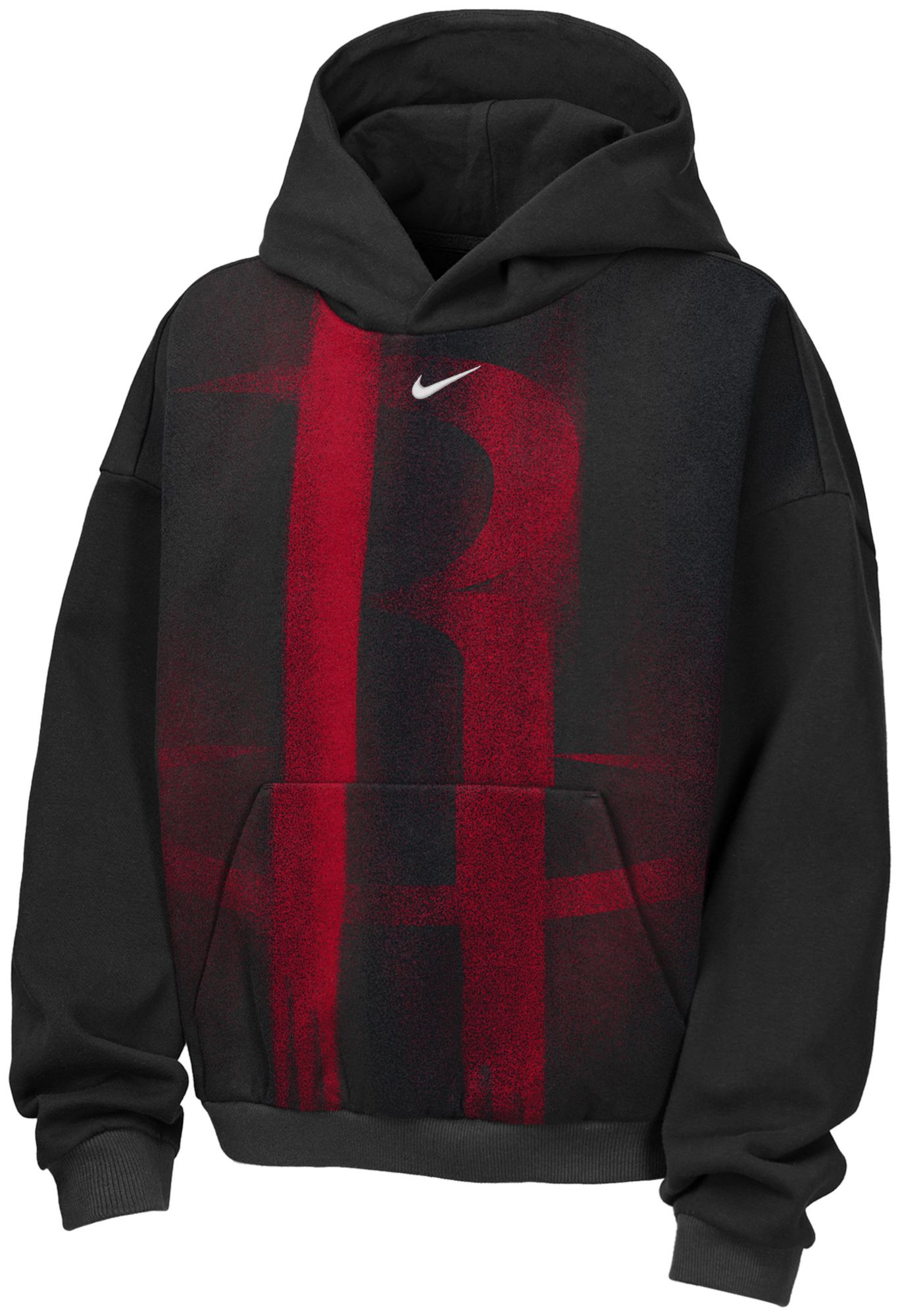 Nike Youth Houston Rockets Worn With Obsession Standard Issue Therma Fleece Icon Hoodie