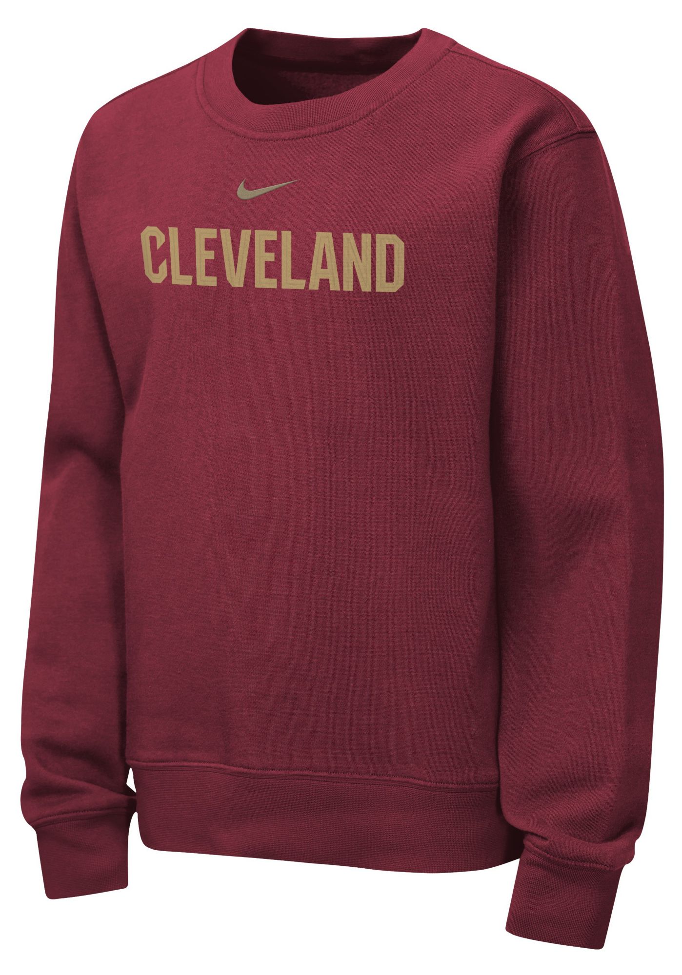Nike Youth Cleveland Cavaliers Word Club Crewneck Sweatshirt