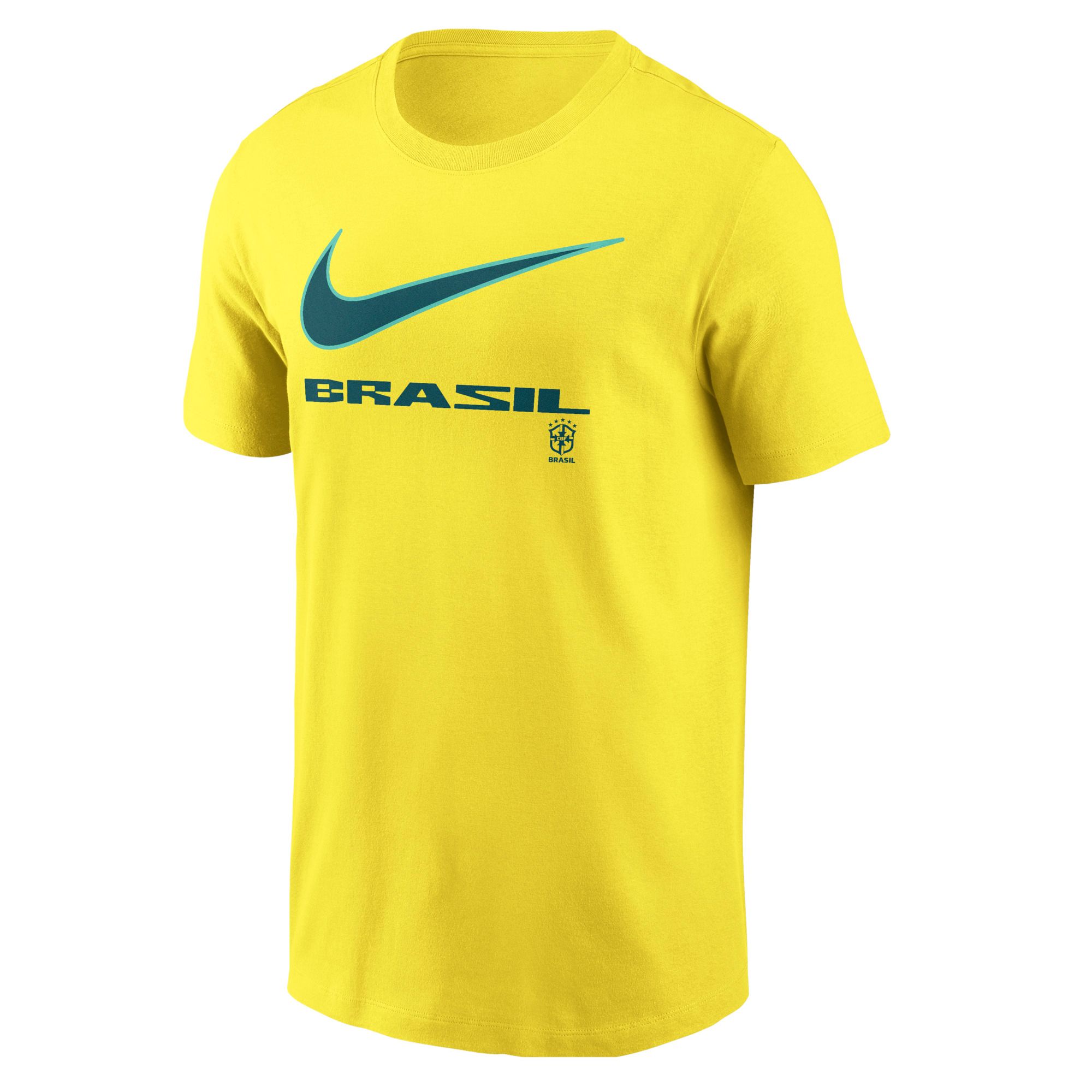 Nike Youth Brazil Green Strike Crest Pullover Hoodie