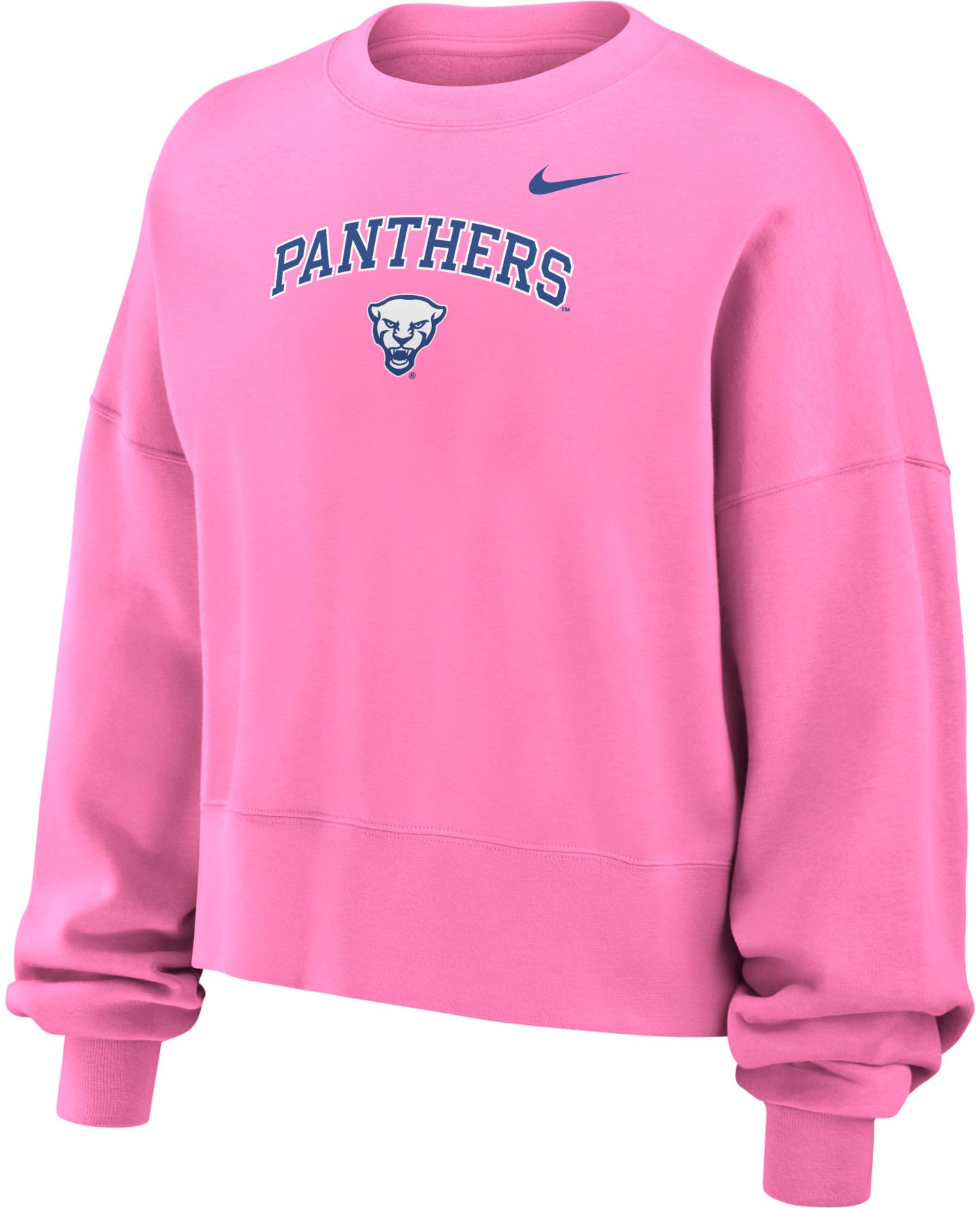 Nike Youth Pitt Panthers Boxy Crewneck Sweatshirt