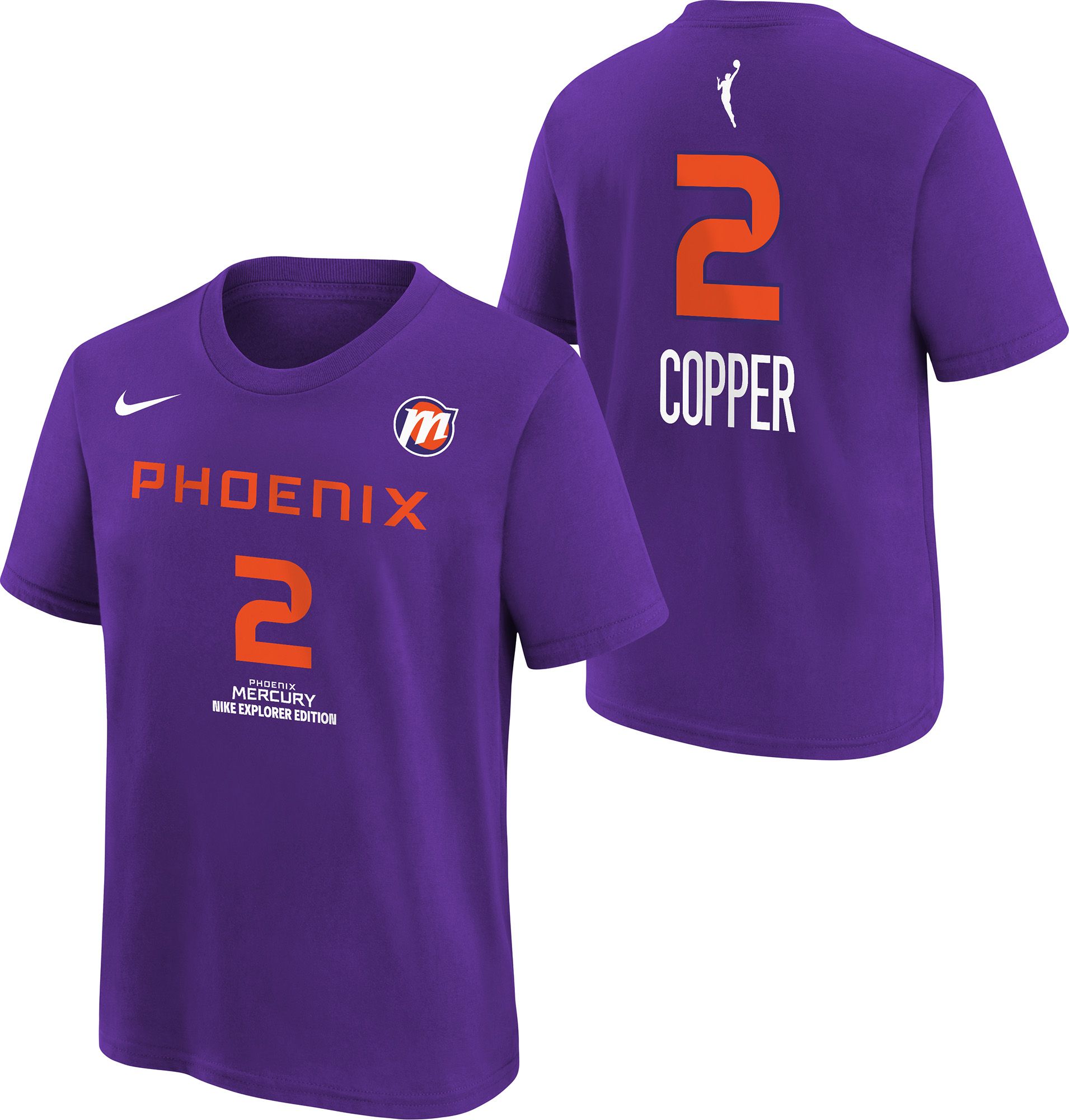 Nike Youth Phoenix Mercury Purple Kahleah Copper #2 T-Shirt