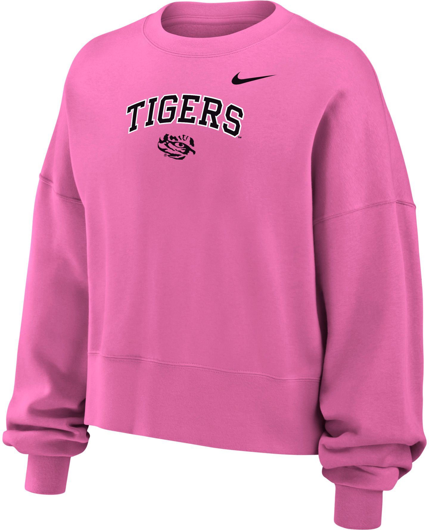Nike Youth LSU Tigers Boxy Crewneck Sweatshirt