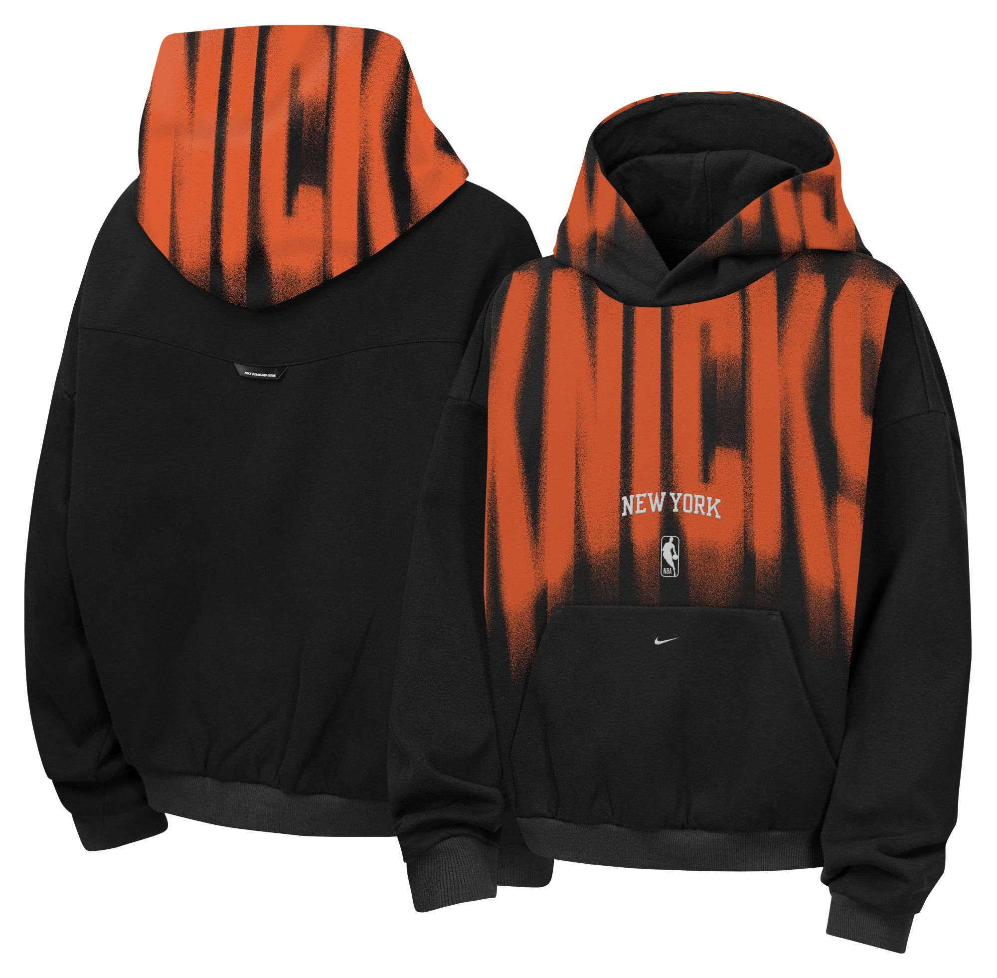 Nike Youth New York Knicks Worn With Obsession Standard Issue Wordmark Hoodie