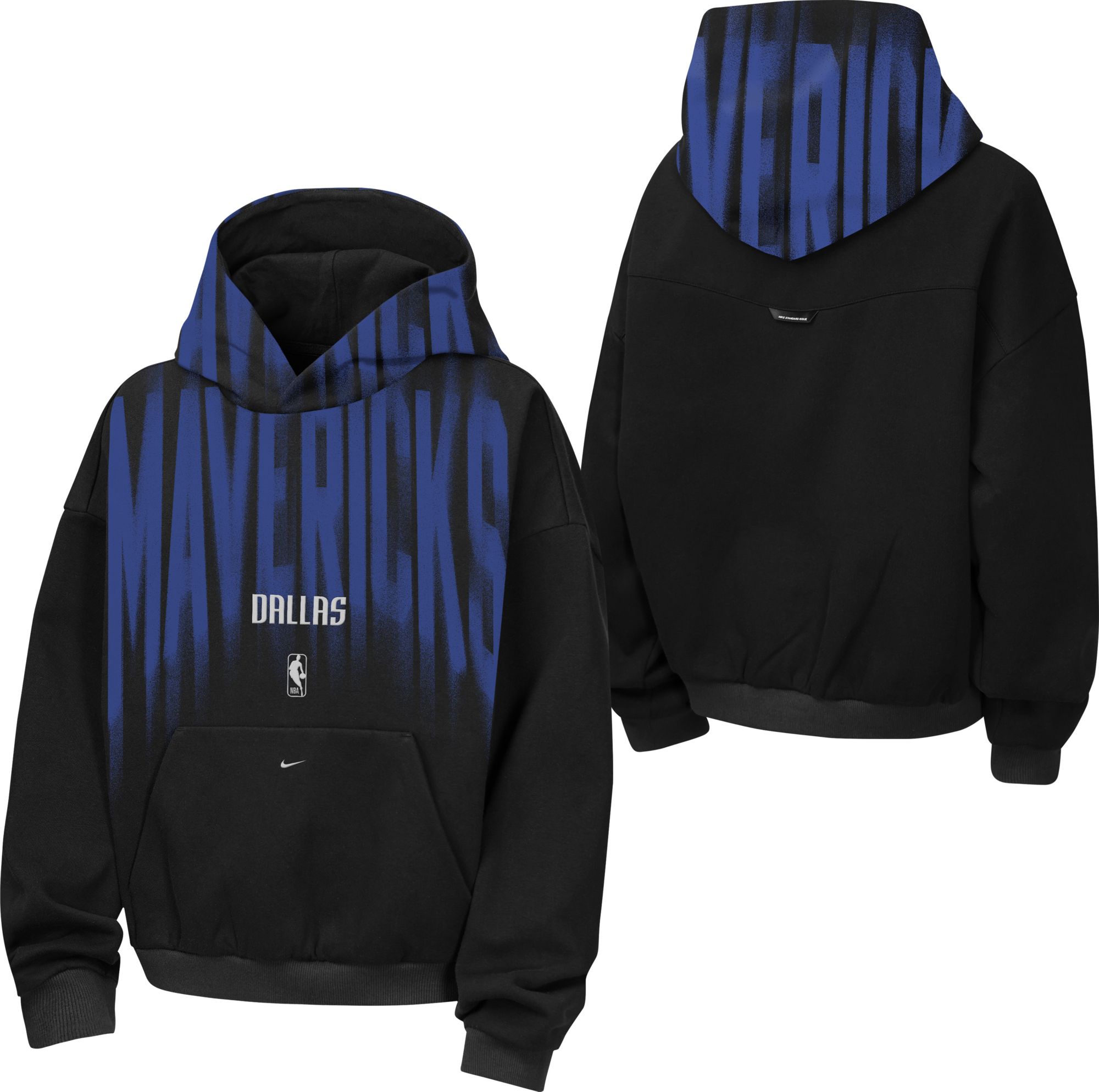 Youth Nike  Black Minnesota Timberwolves 2026/27 Standard Issue Authentic Wordmark Fleece Pullover Hoodie
