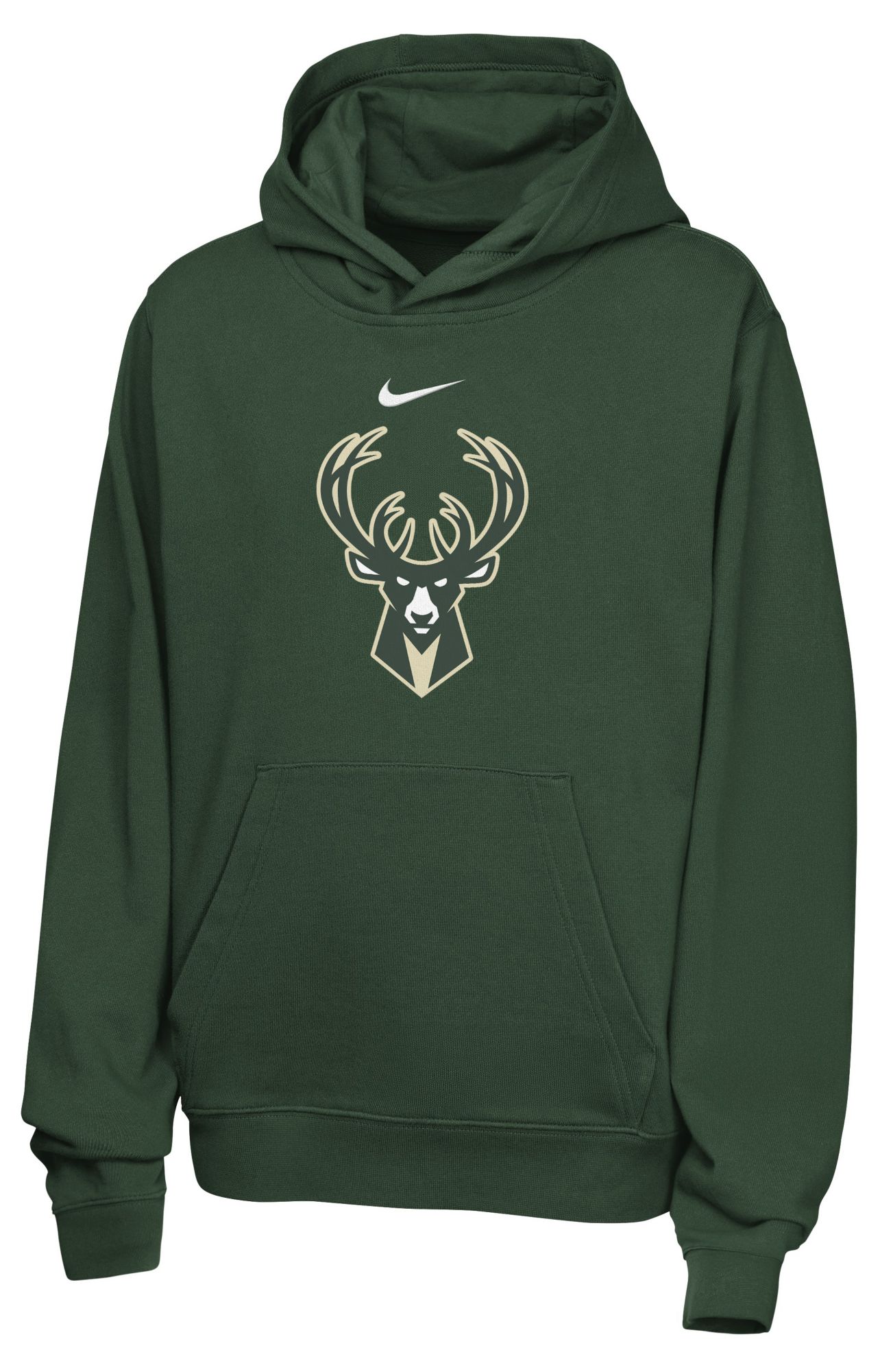 Nike Youth Milwaukee Bucks Club Hoodie