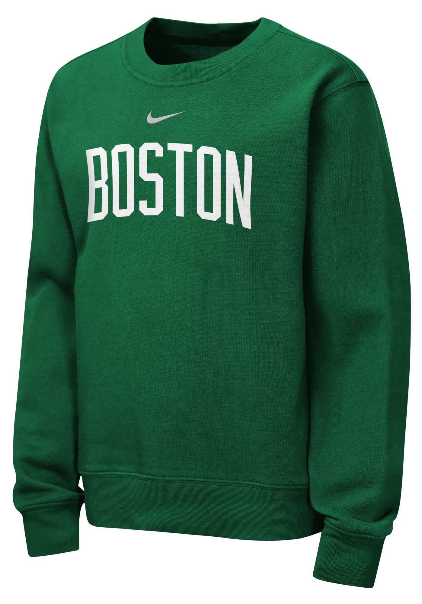 Nike Youth Boston Celtics Word Club Crewneck Sweatshirt