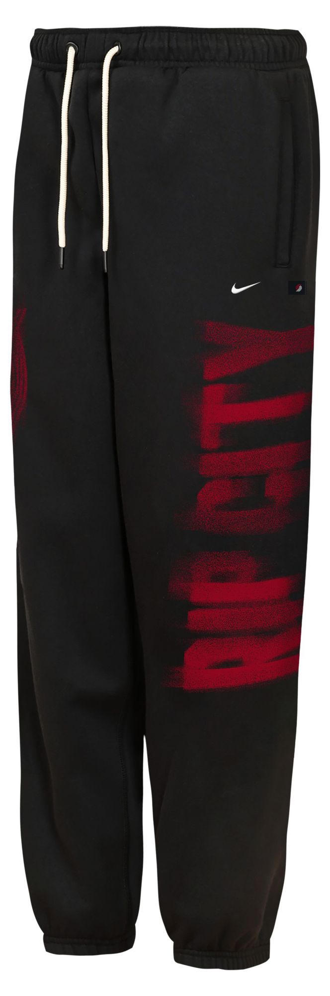 Boys Nike NBA Tech Fleece Standard Issue WRD Pants - Boys' Grade School Black Size S