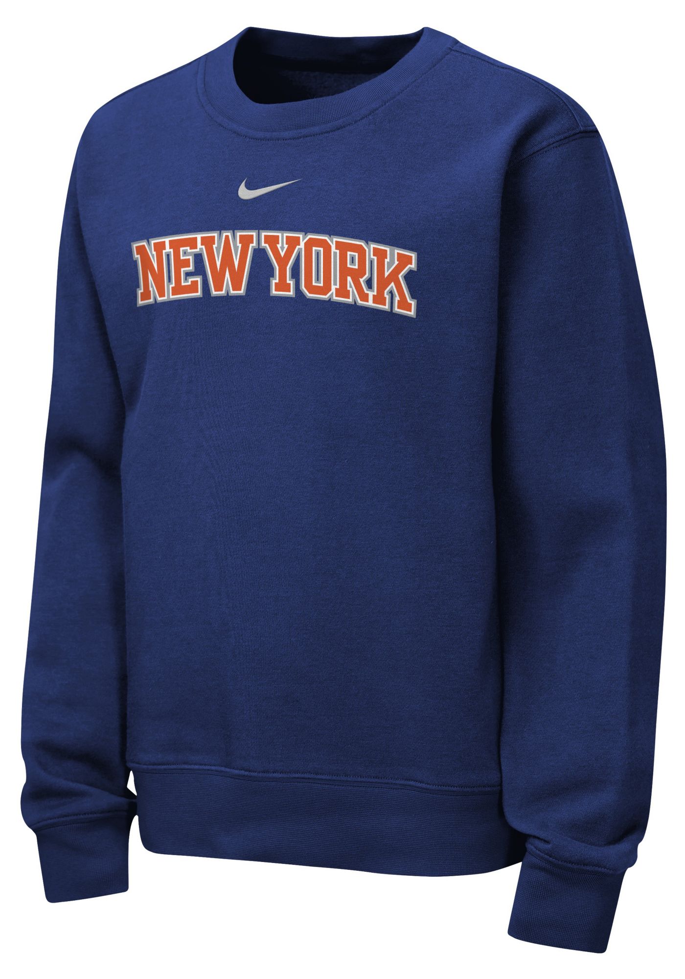 Nike Youth New York Knicks Word Club Crewneck Sweatshirt
