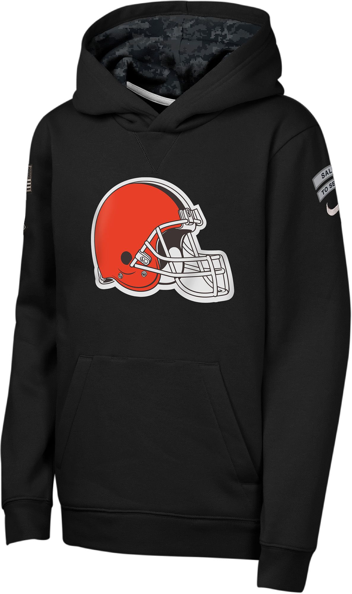 Nike Youth Cleveland Browns Salute to Service 2026 Standard Issue Hoodie