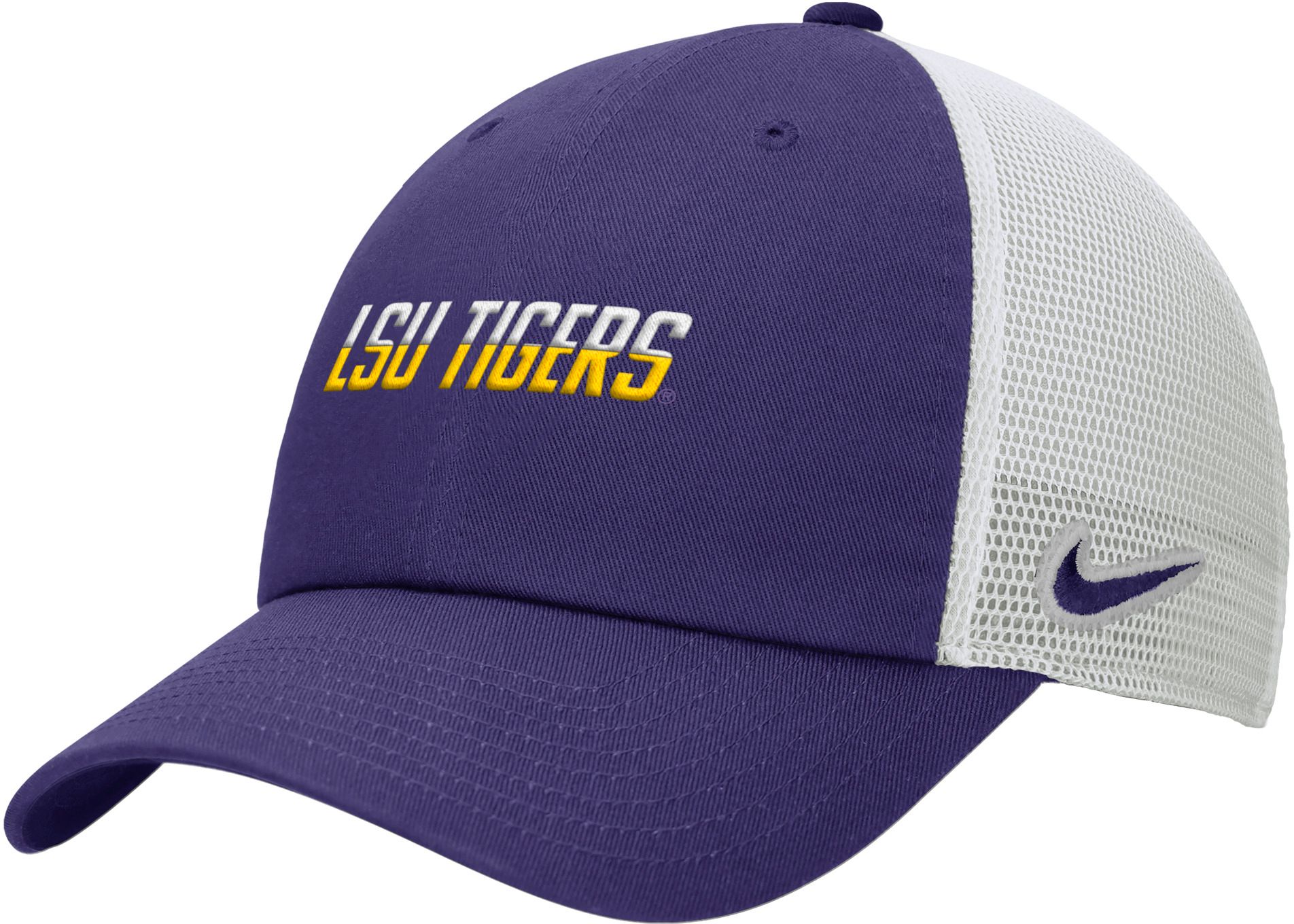 Nike Youth LSU Tigers Unstructured Adjustable Trucker Hat