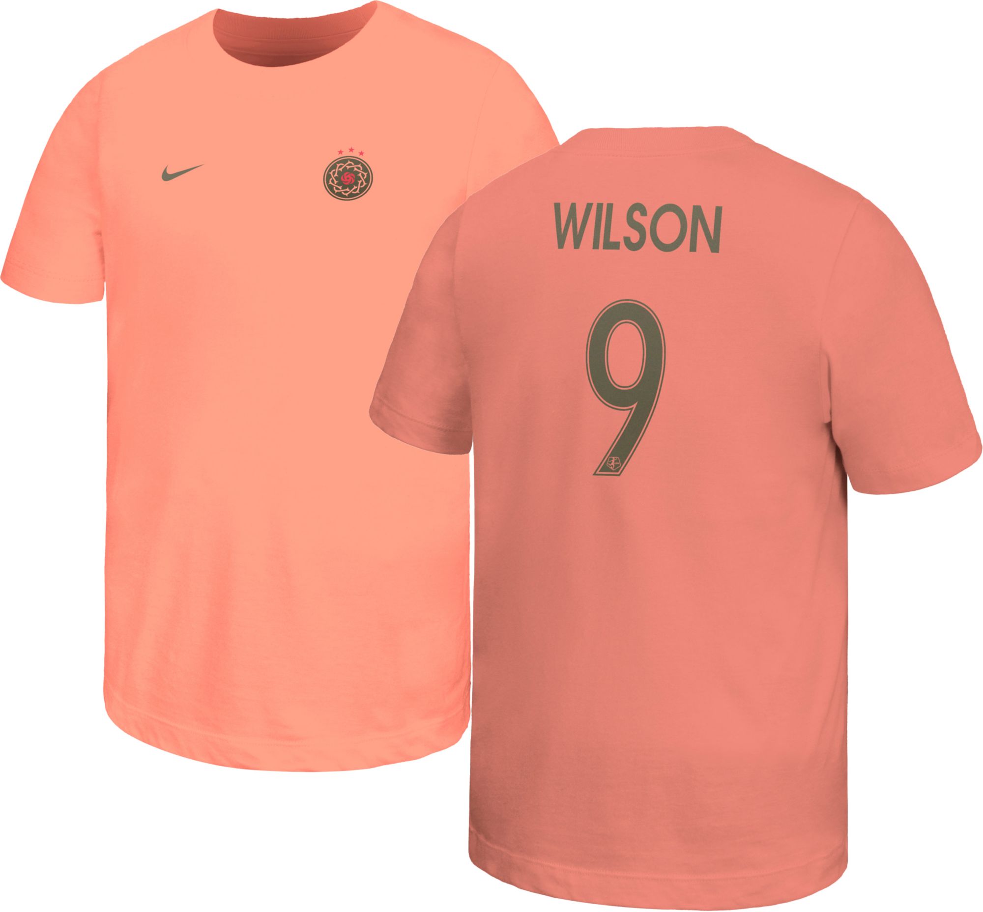 Nike Youth Portland Thorns Sophia Smith #9 Red 2026 T-Shirt