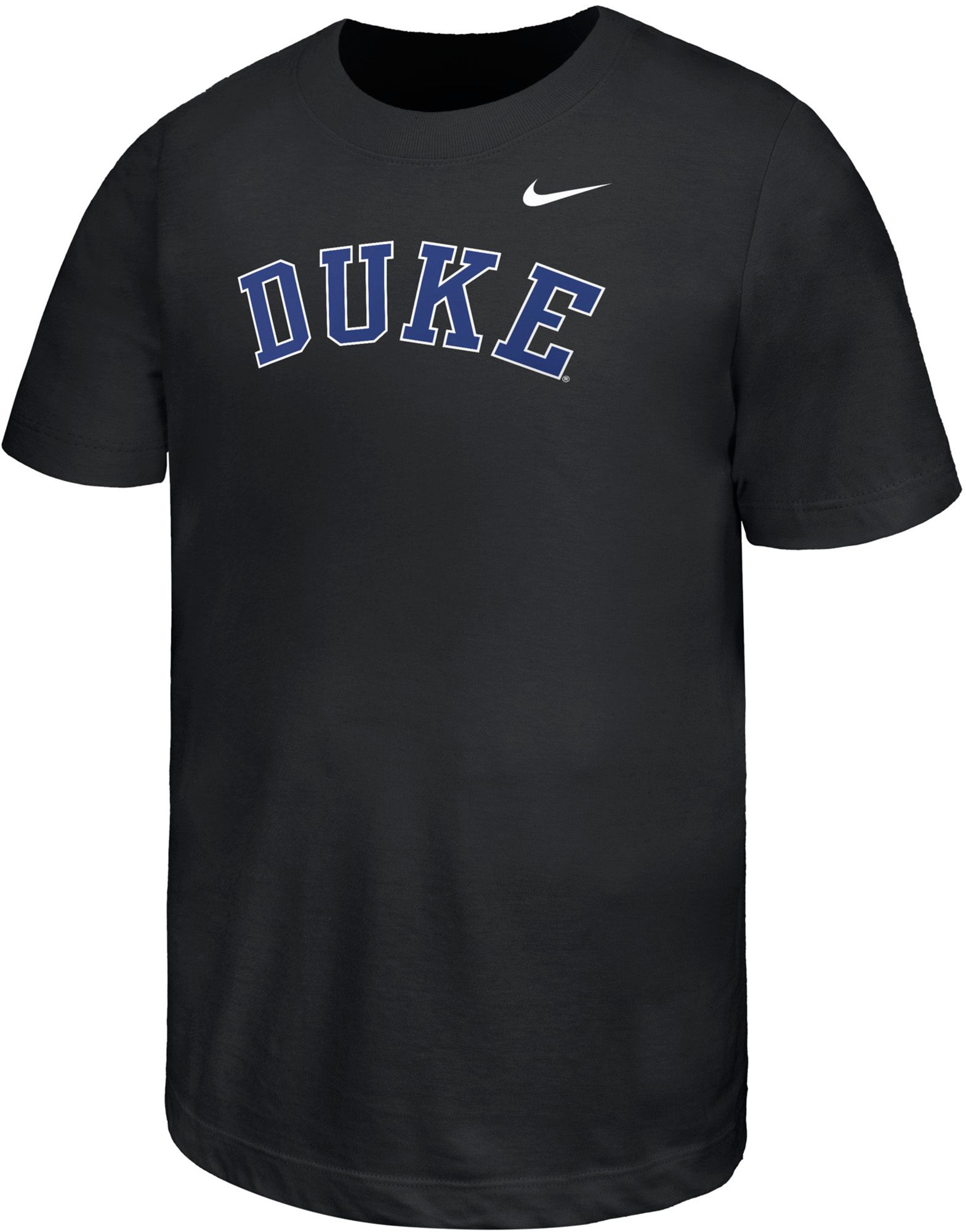 Nike Youth Duke Blue Devils Black Wordmark T-Shirt