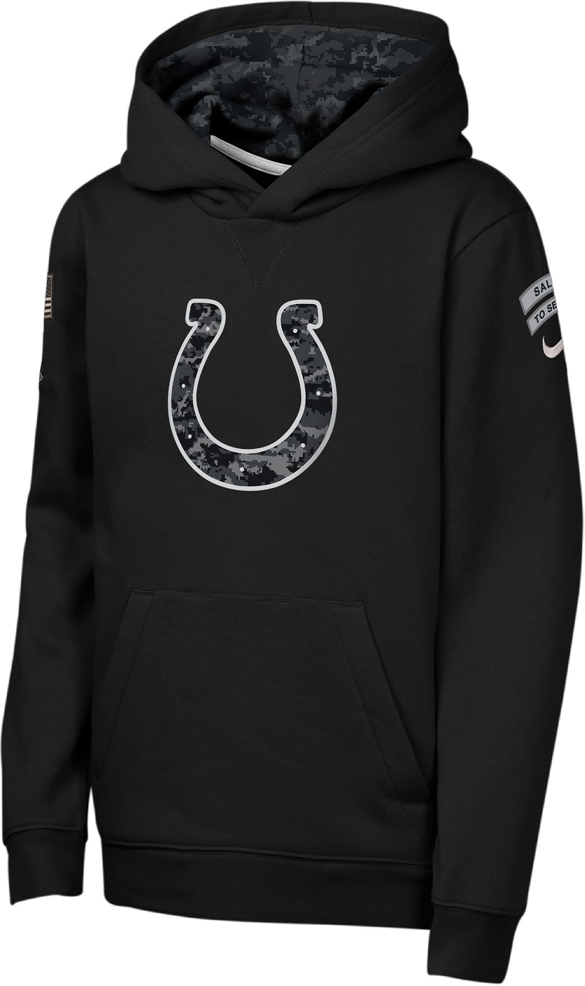 Nike Youth Indianapolis Colts Salute to Service 2026 Standard Issue Hoodie