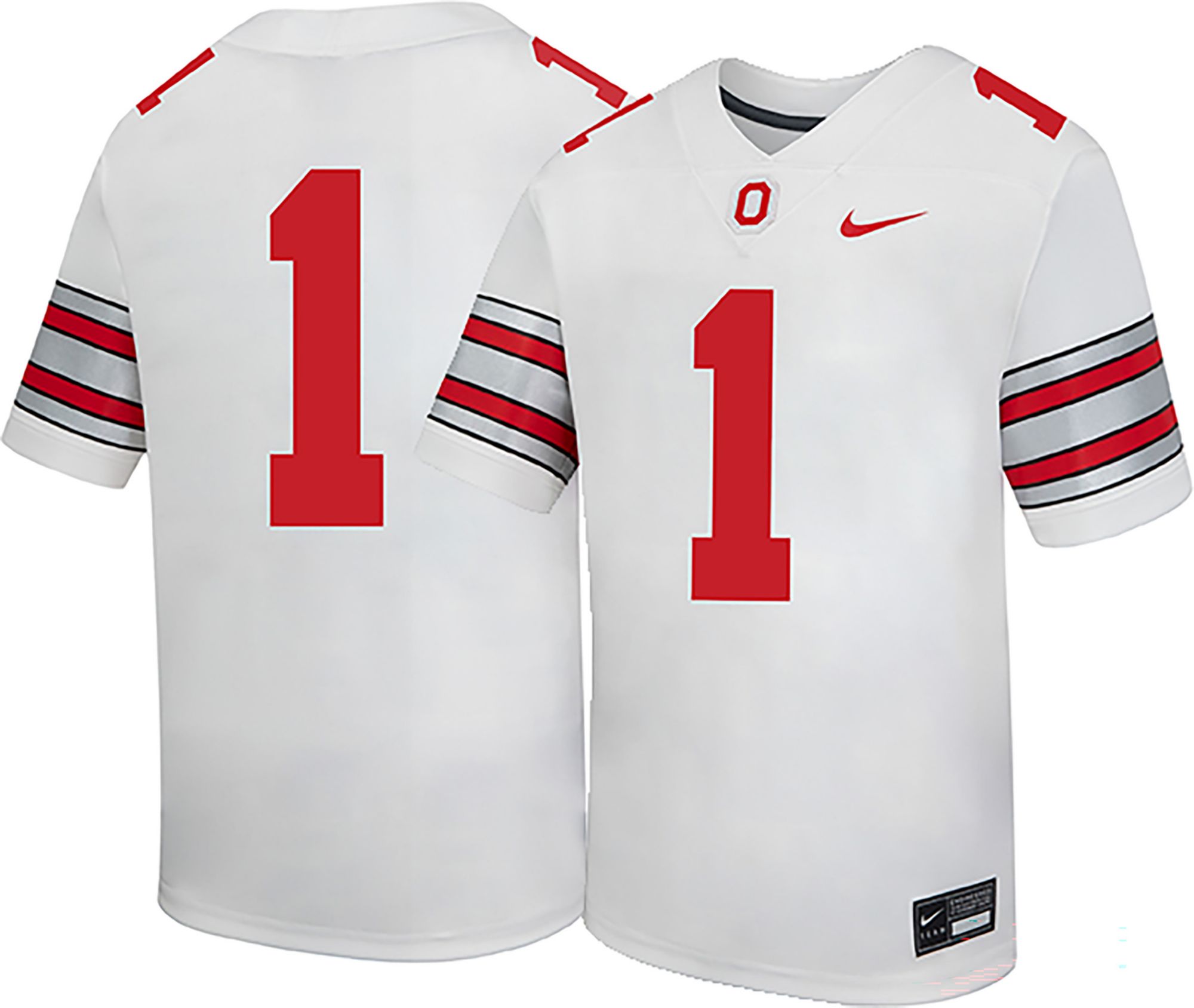 Nike Youth Ohio State Buckeyes #1 Away Replica Football Jersey
