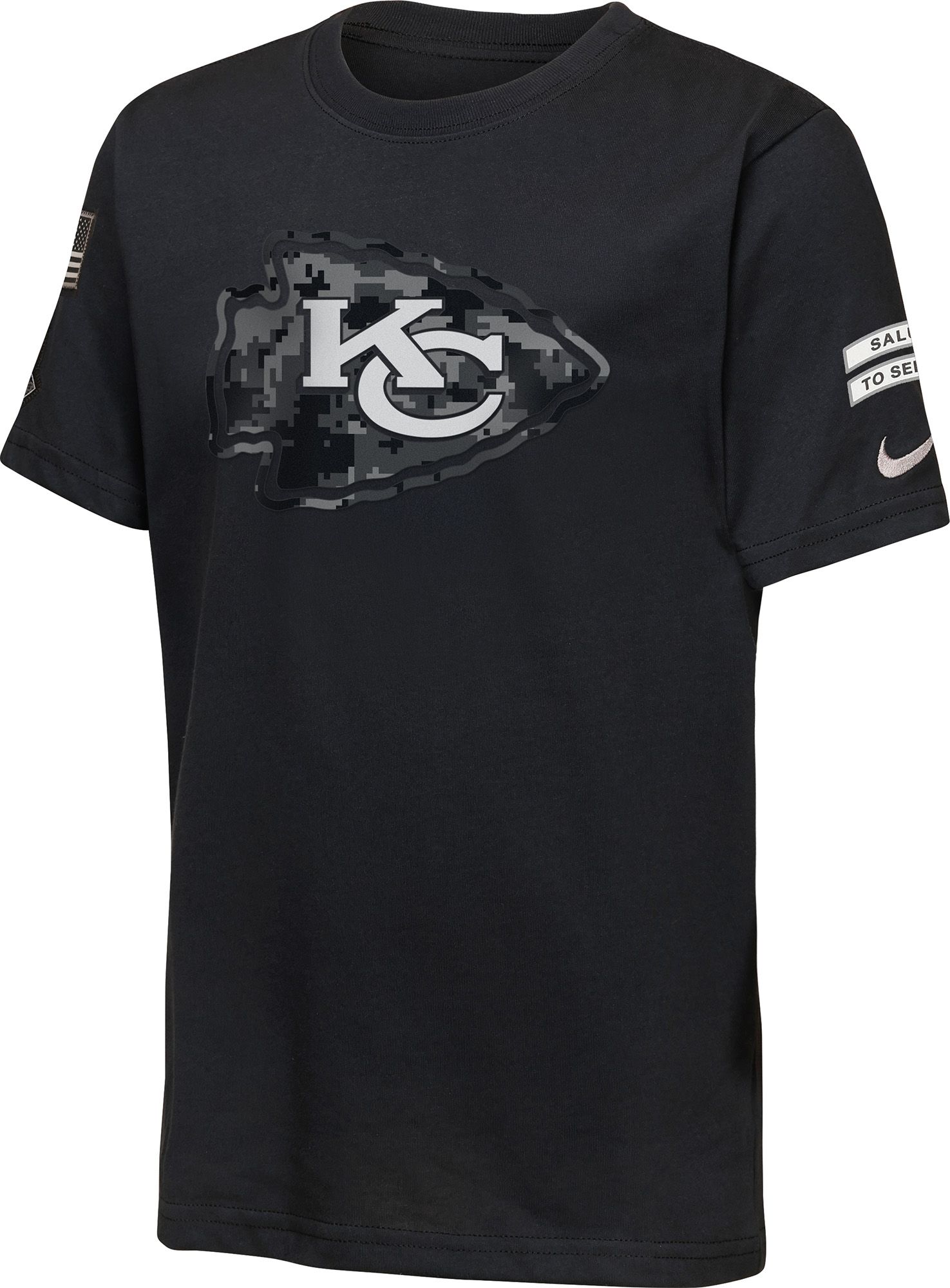 Nike Youth Kansas City Chiefs  Salute To Service 2026 Slub T-Shirt
