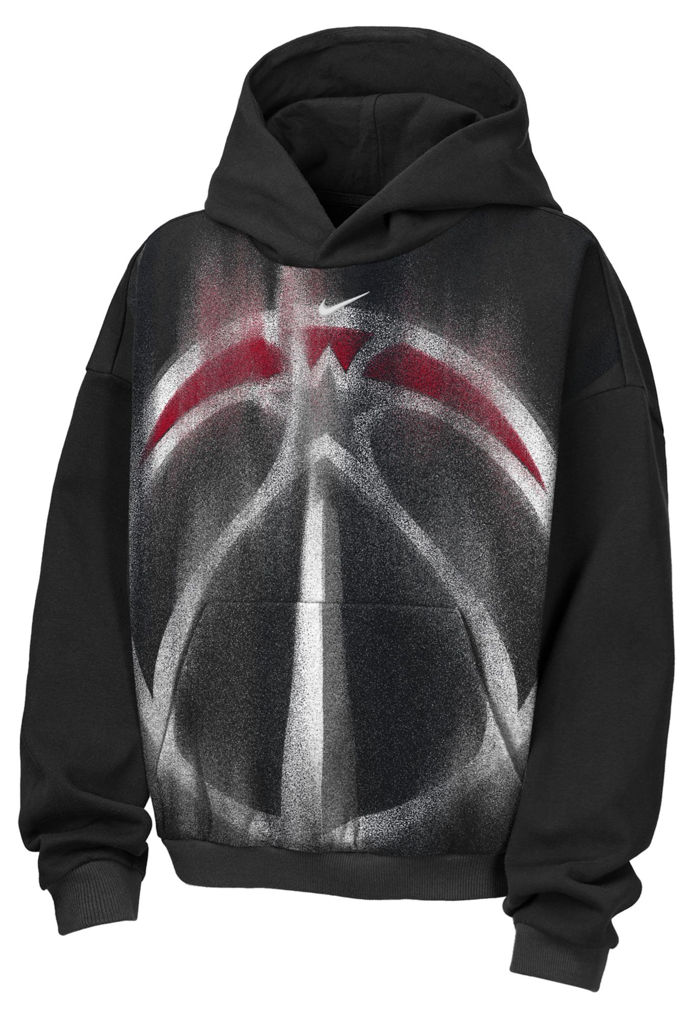 Nike Youth Washington Wizards Worn With Obsession Standard Issue Therma Fleece Icon Hoodie