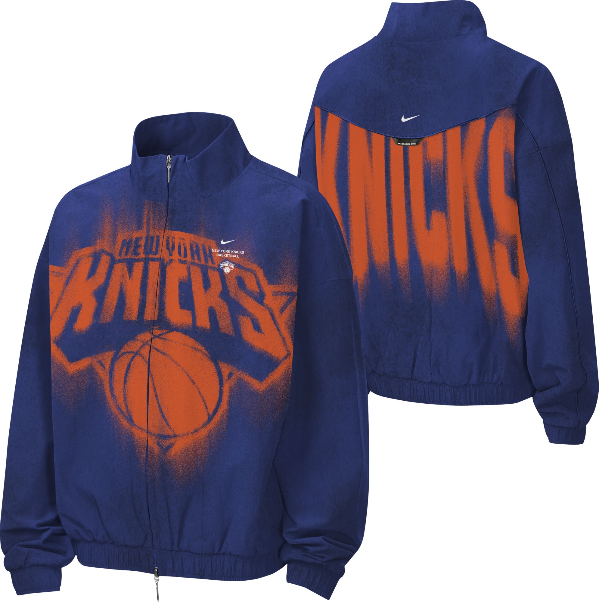 Nike Youth New York Knicks Worn With Obsession Standard Issue Game Theater Dri-FIT Woven Jacket