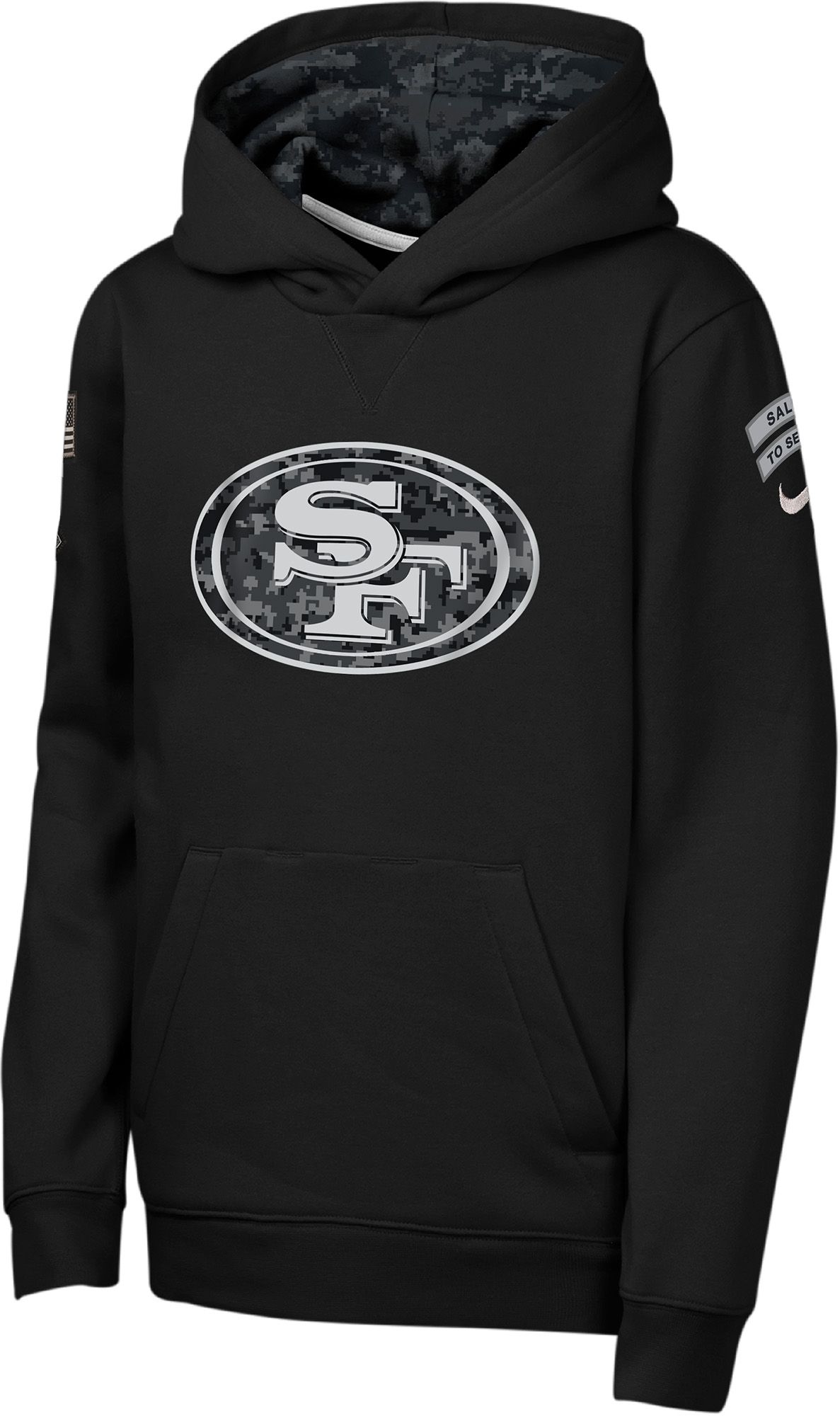 Nike Youth San Francisco 49ers Salute to Service 2026 Standard Issue Hoodie