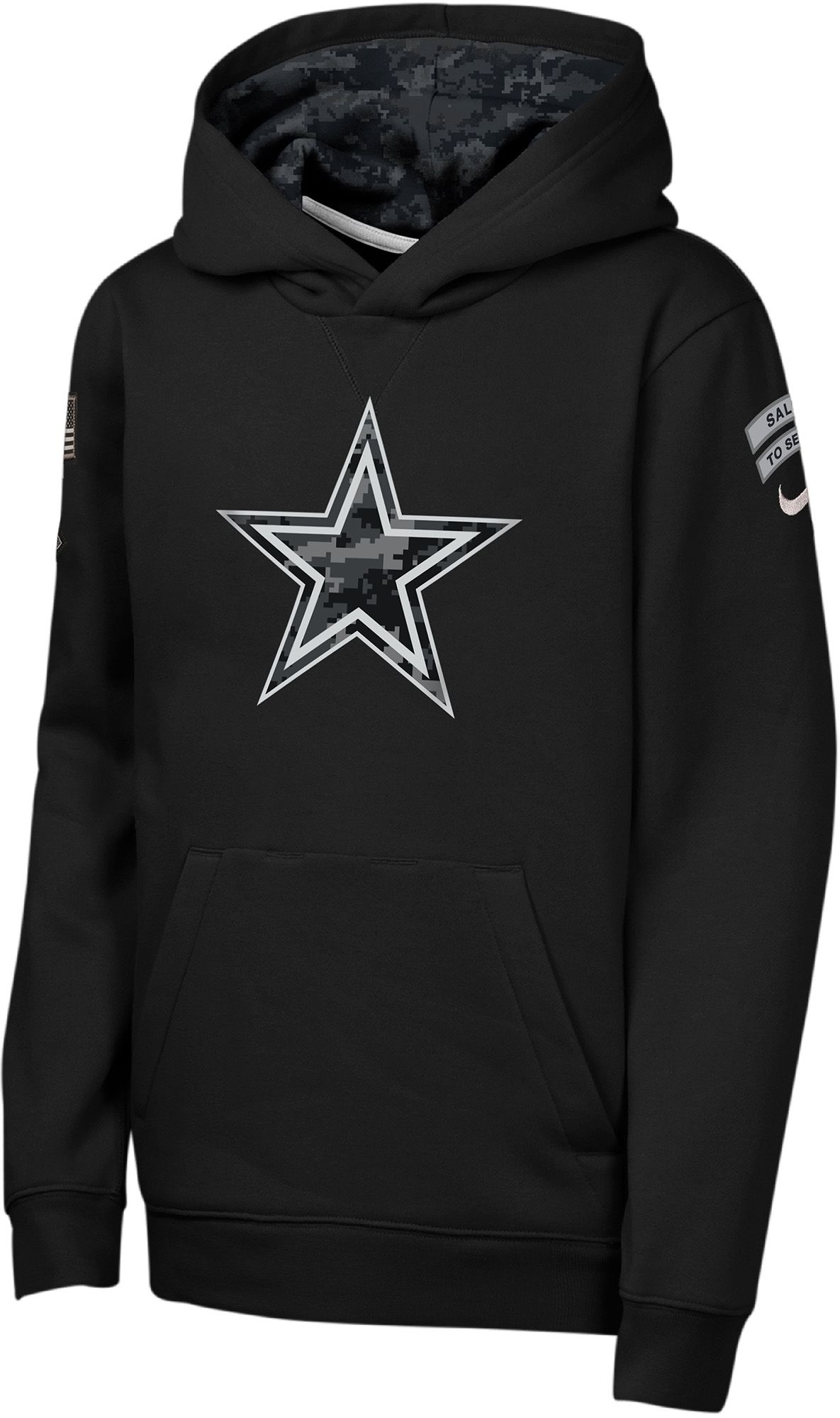 Nike Youth Dallas Cowboys Salute to Service 2026 Standard Issue Hoodie