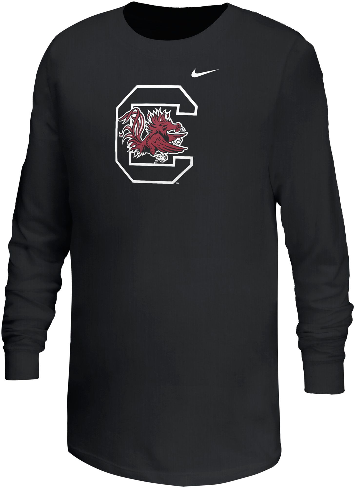 Nike Youth South Carolina Gamecocks Black Stacked Name Drop T-Shirt