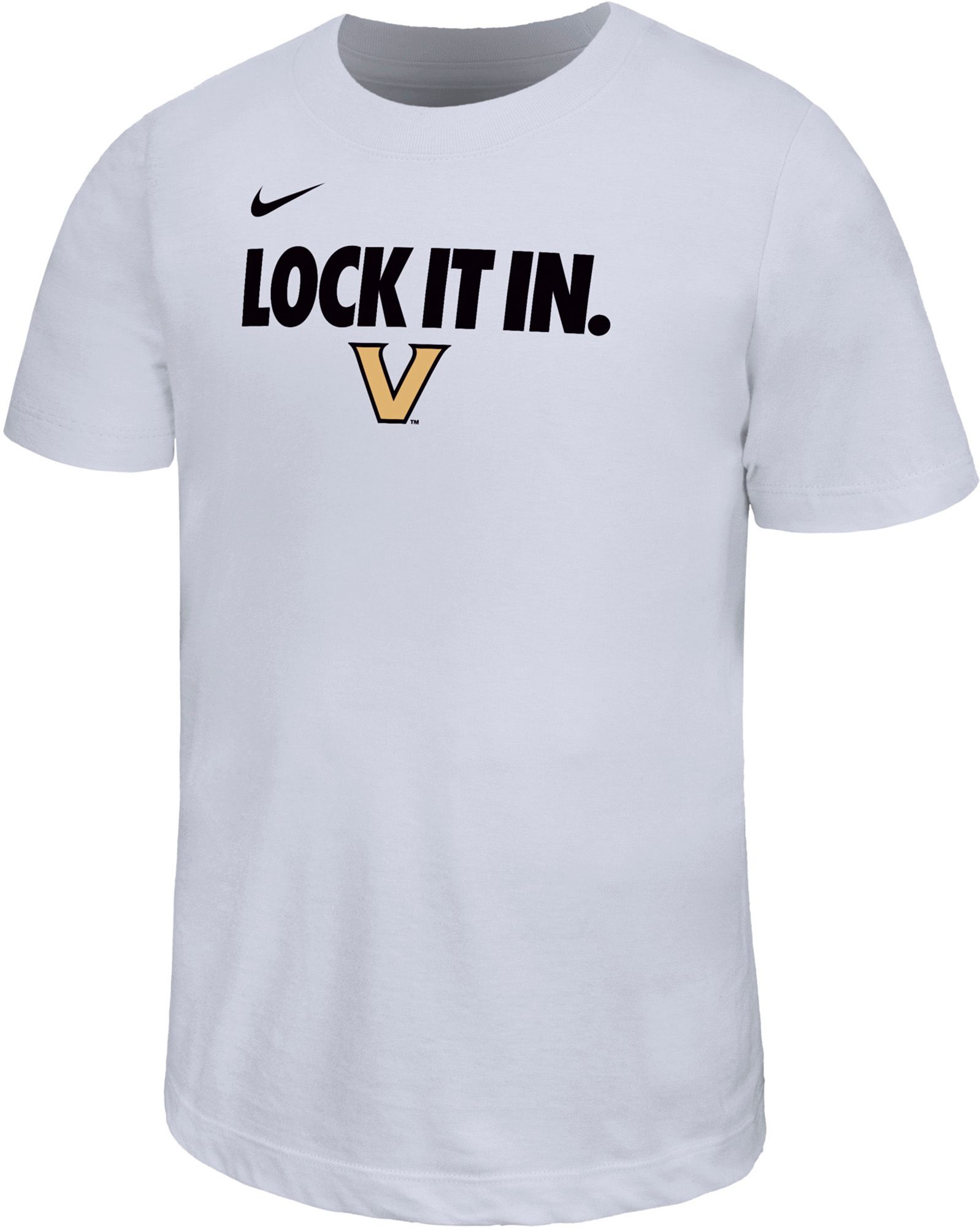 Nike Youth Vanderbilt Commodores White Bench 2026 T-Shirt