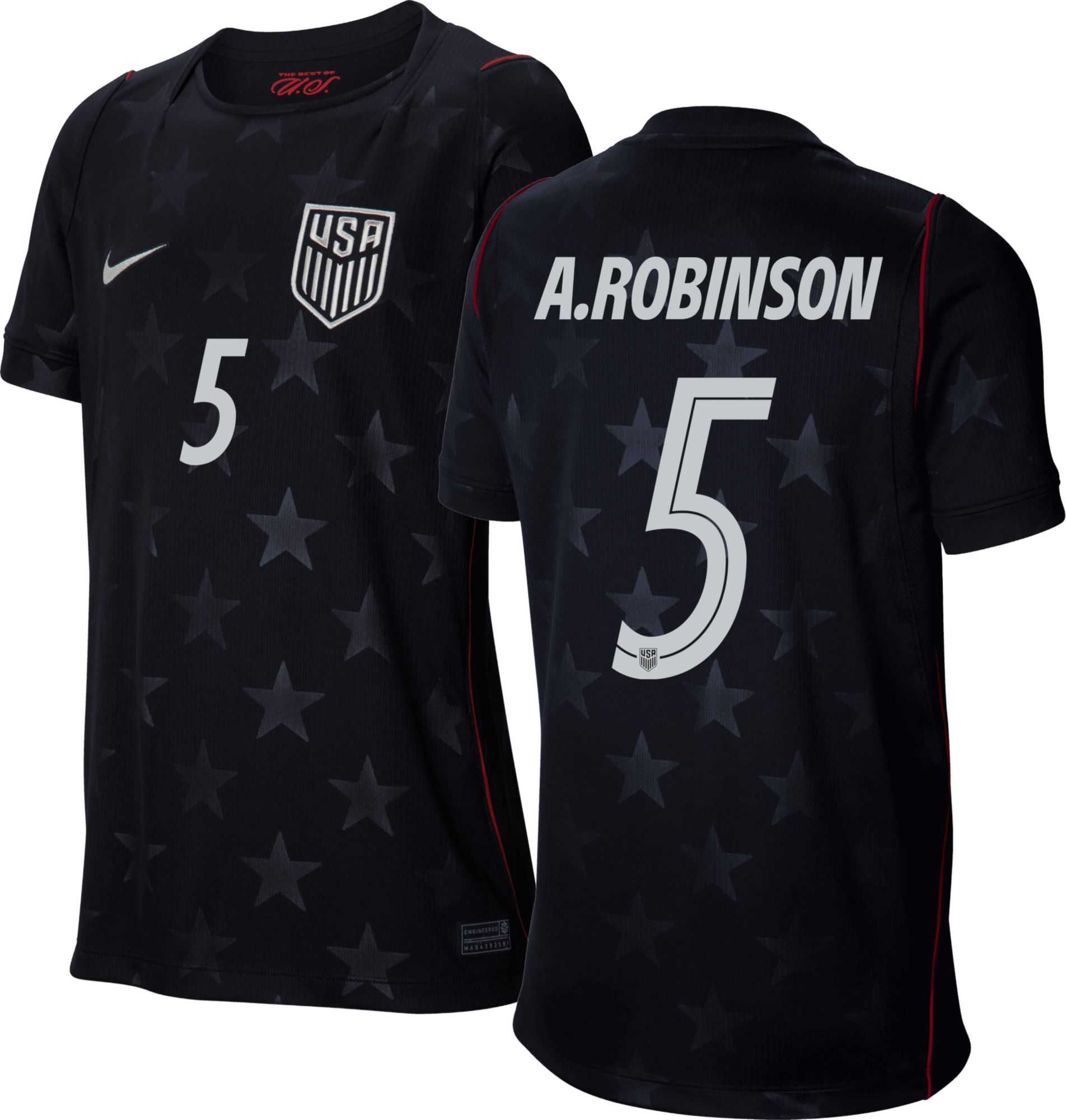 Nike Youth USMNT Antonee Robinson #5 2026 Away Replica Jersey