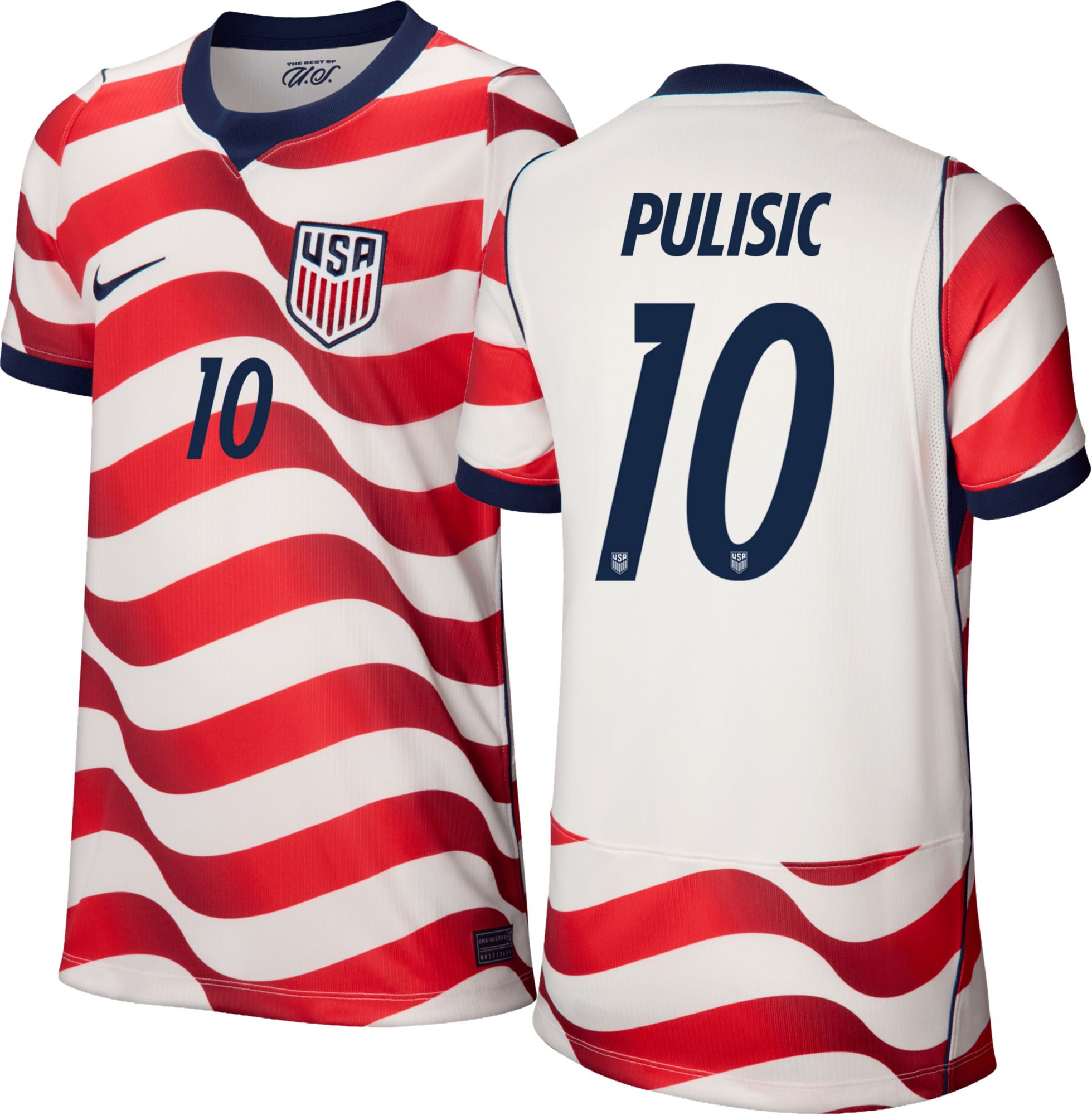 Nike Youth USMNT Christian Pulisic #10 2026 Home Replica Jersey