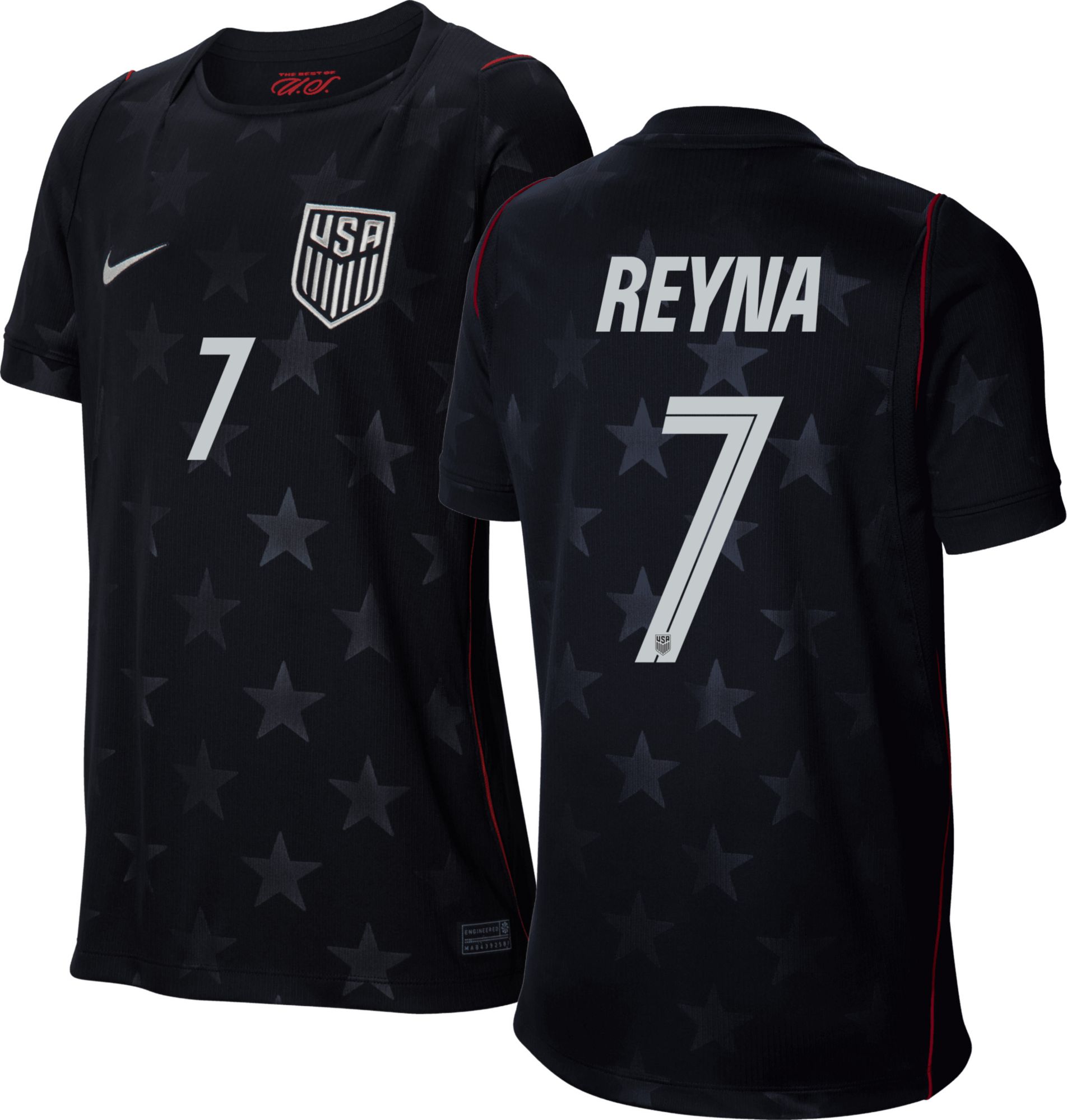 Nike Youth USMNT Giovanni Reyna #7 2026 Away Replica Jersey