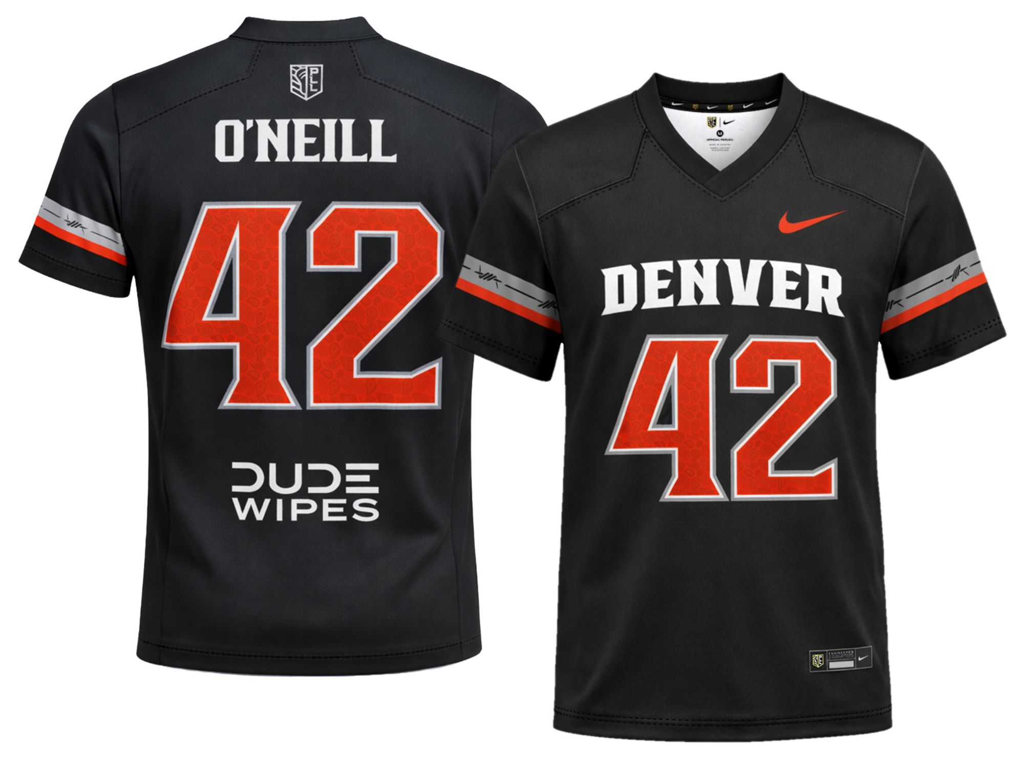 Nike Youth Brendan O'Neill #42 Black Home Replica Jersey