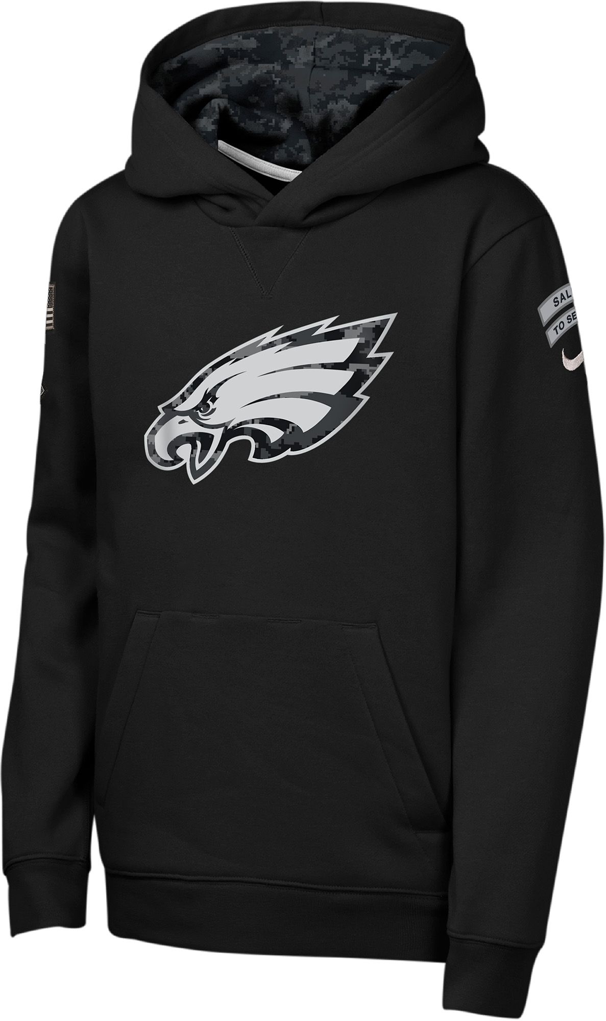 Nike Youth Philadelphia Eagles Salute to Service 2026 Standard Issue Hoodie