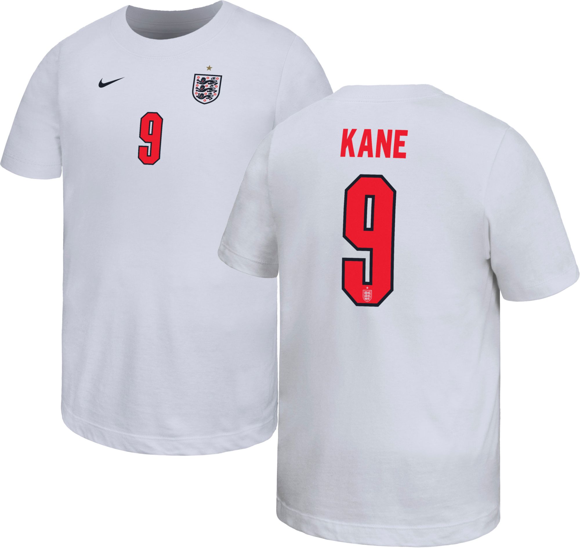 Nike Youth England Harry Kane #9 Home T-Shirt