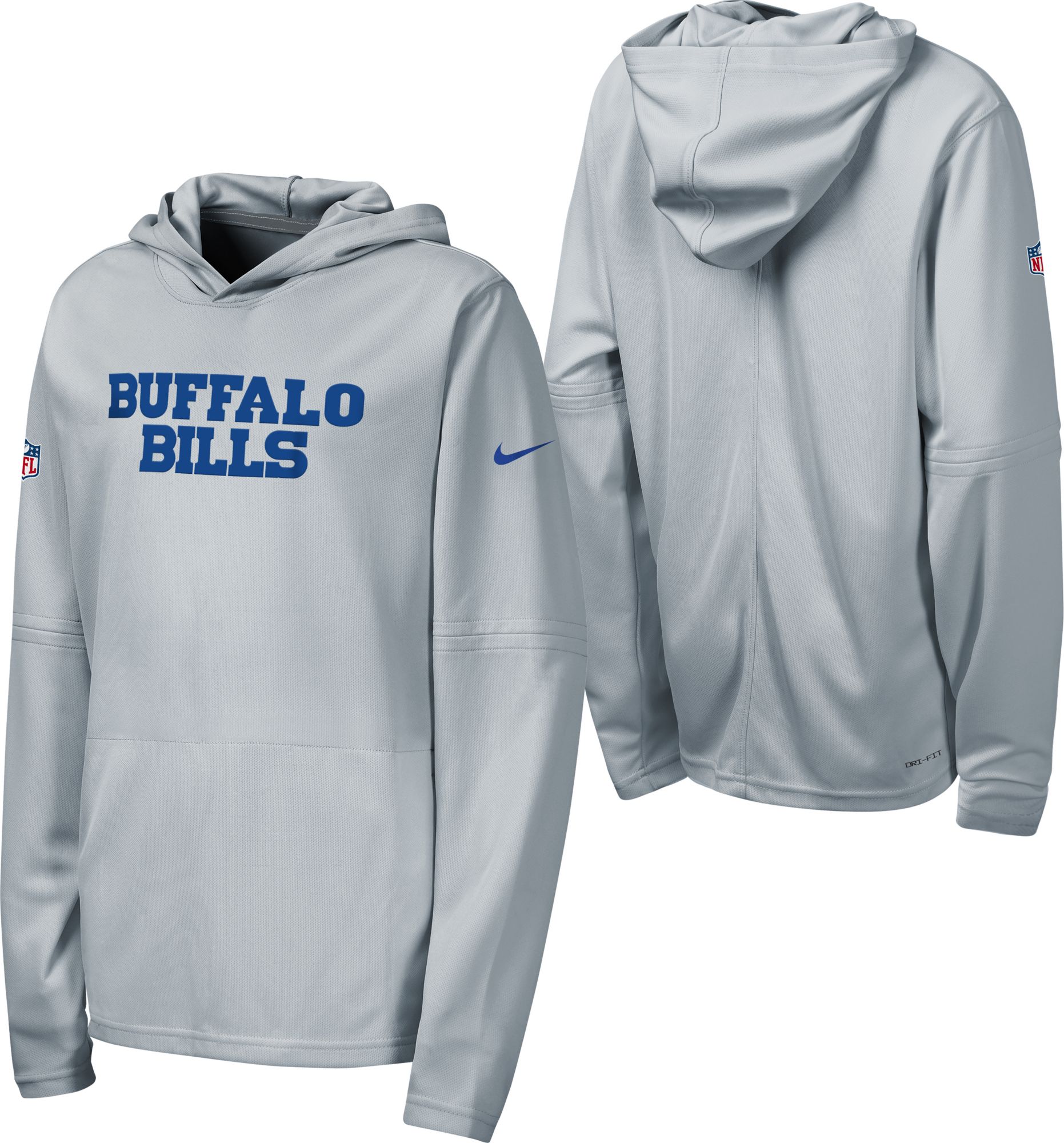 Nike Youth Buffalo Bills NFL Rivalries Dri-FIT Long Sleeve Hooded Shirt