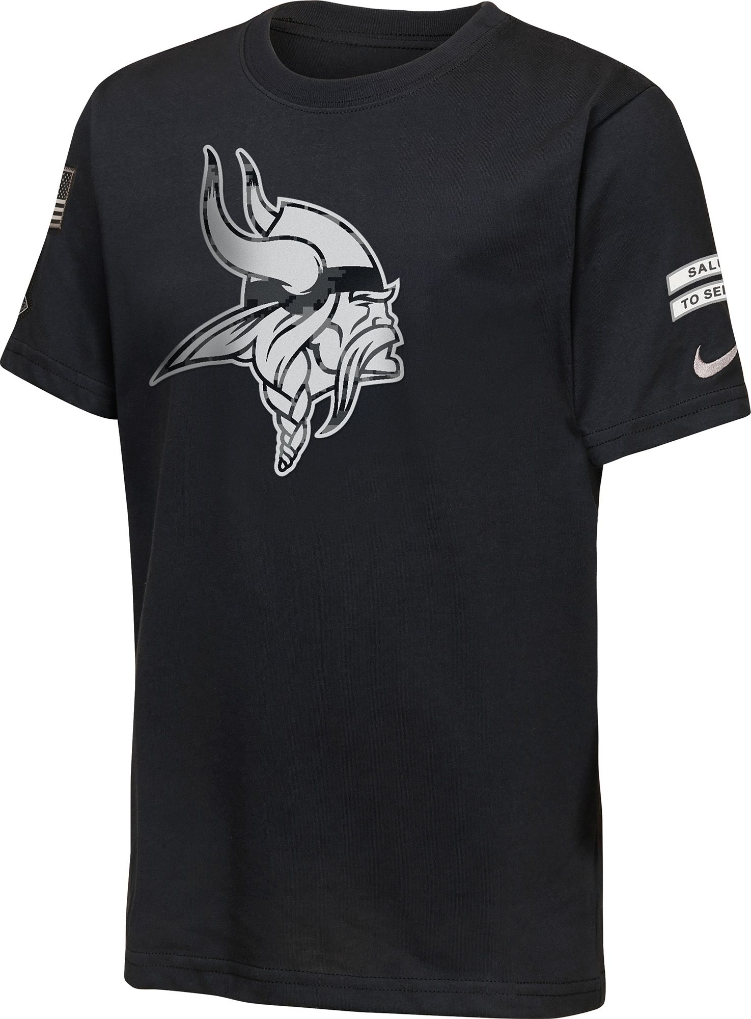 Nike Youth Minnesota Vikings Salute To Service 2026 Slub Shirt