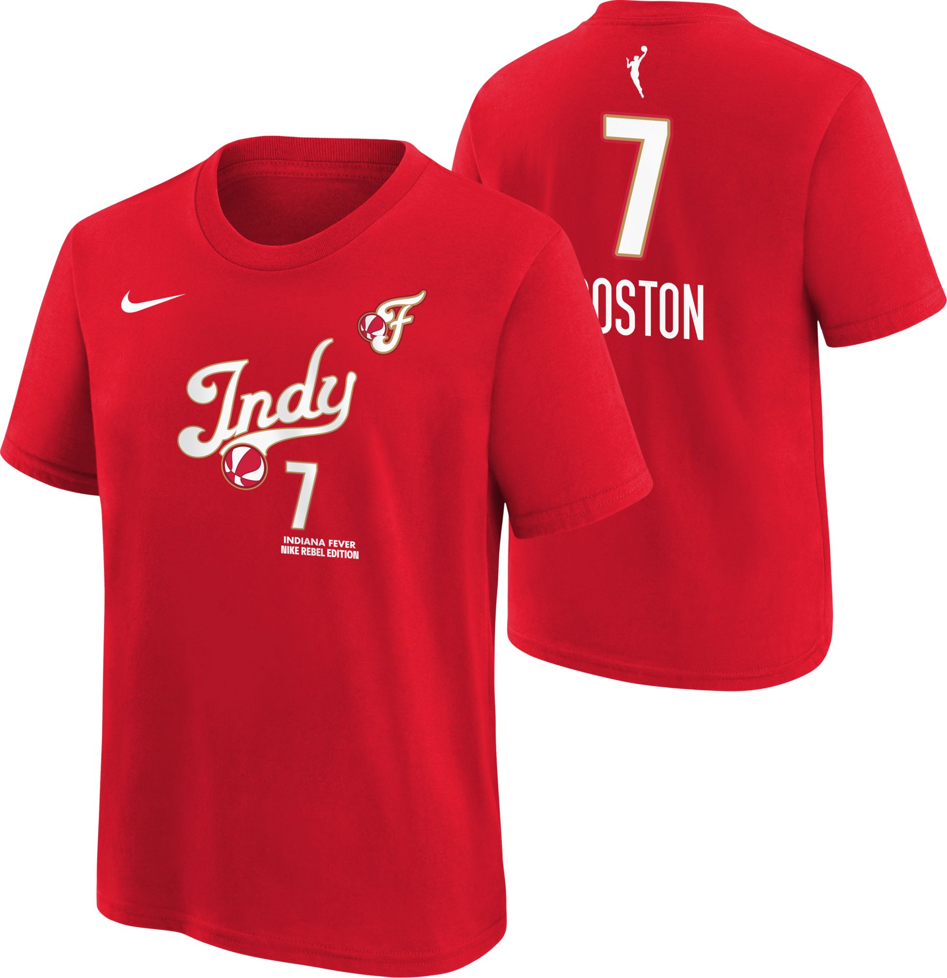 Nike Youth Indiana Fever Red Aliyah Boston #7  Rebel T-Shirt
