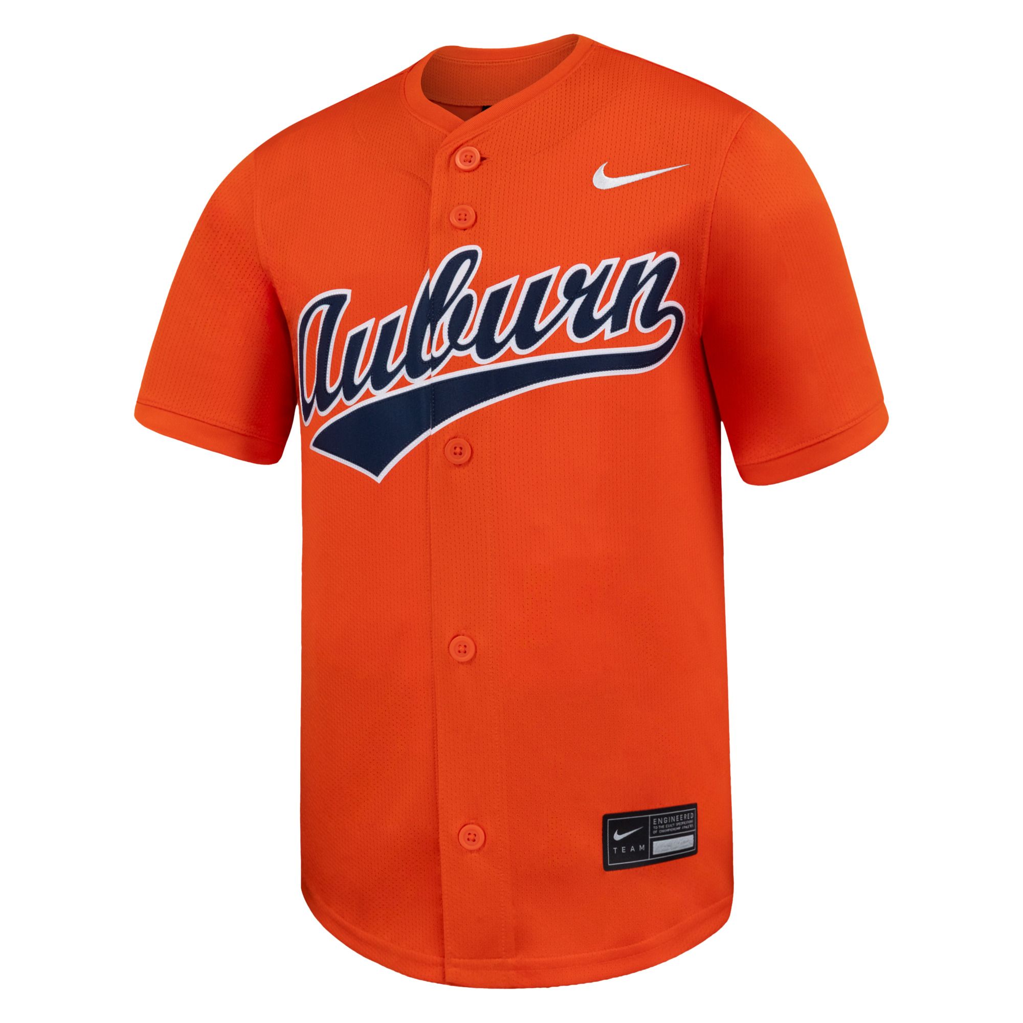Nike Youth Auburn Tigers Orange Replica Baseball Jersey