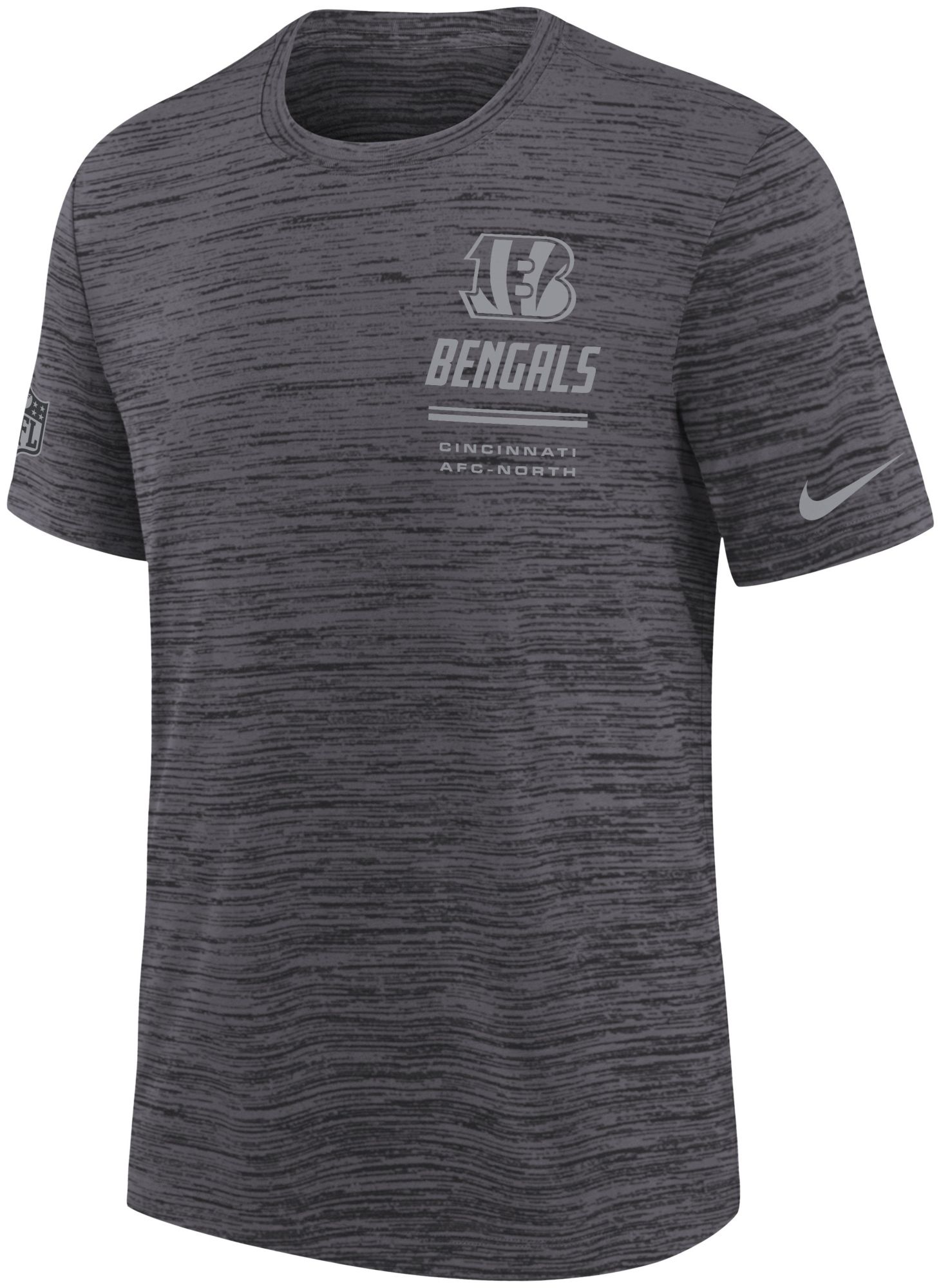 Nike Youth Cincinnati Bengals Black Sideline Velocity T-Shirt