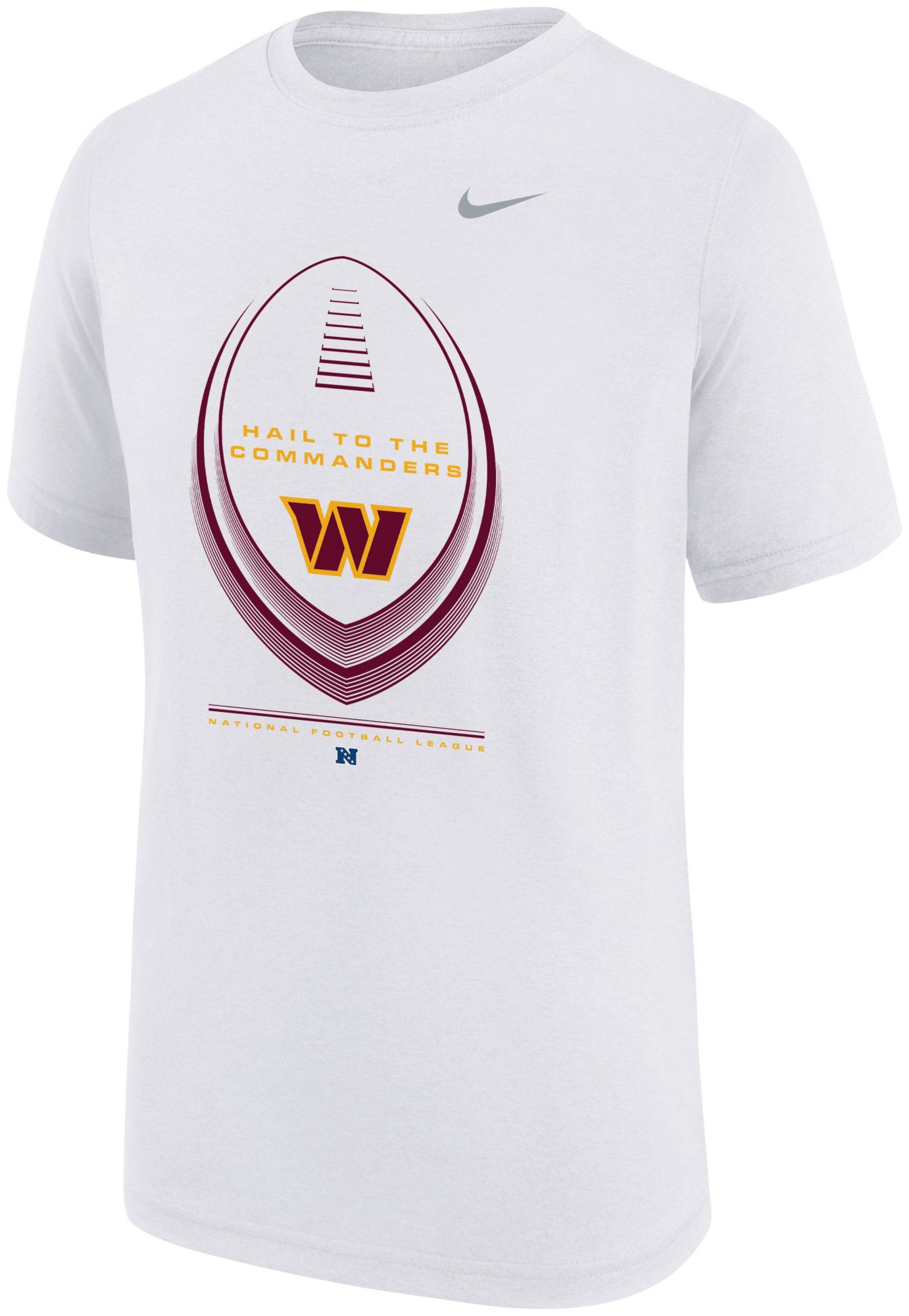 Nike Youth Washington Commanders White Legend Icon T-Shirt