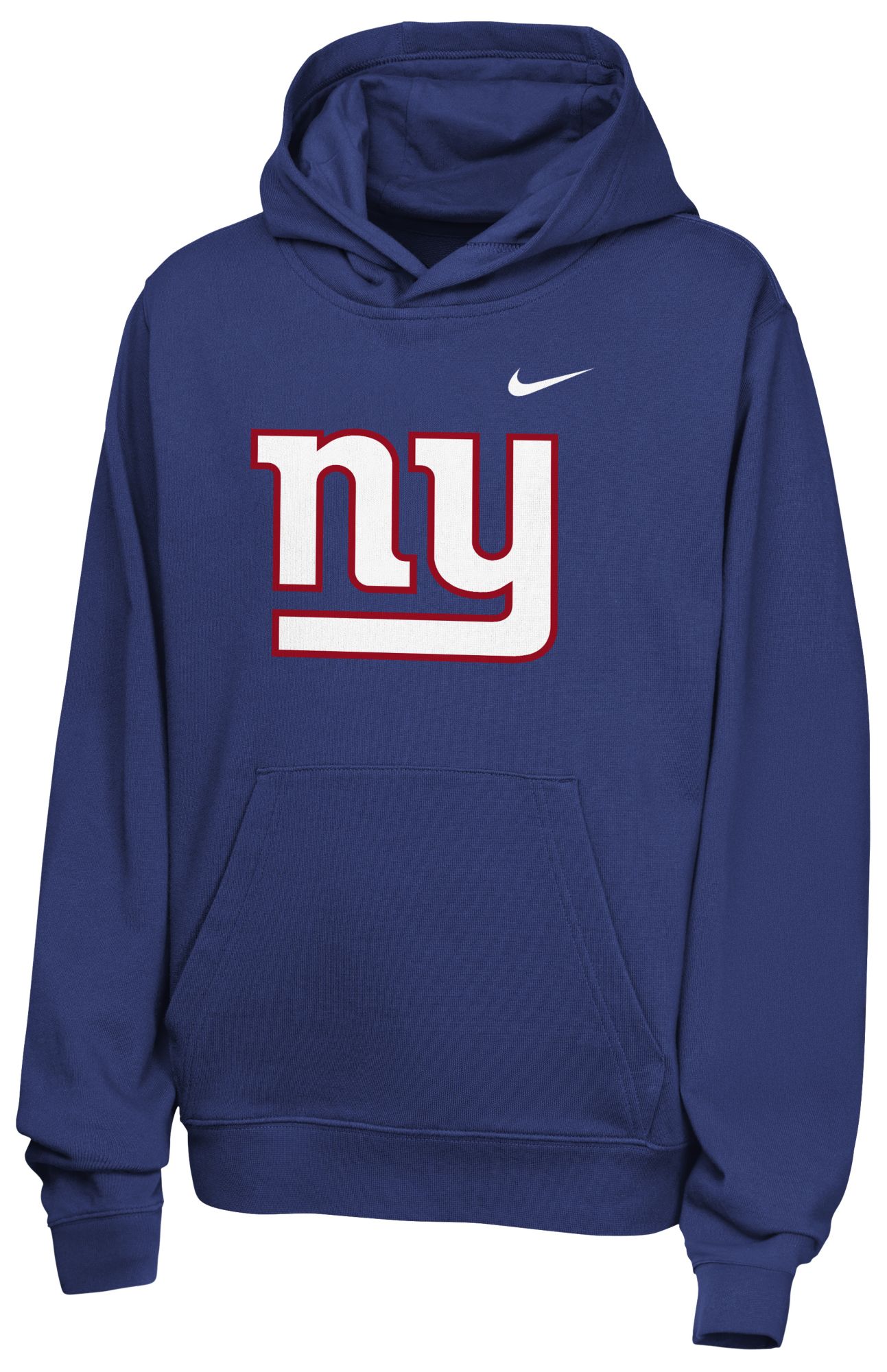Nike Youth New York Giants Rush Blue Club Hoodie